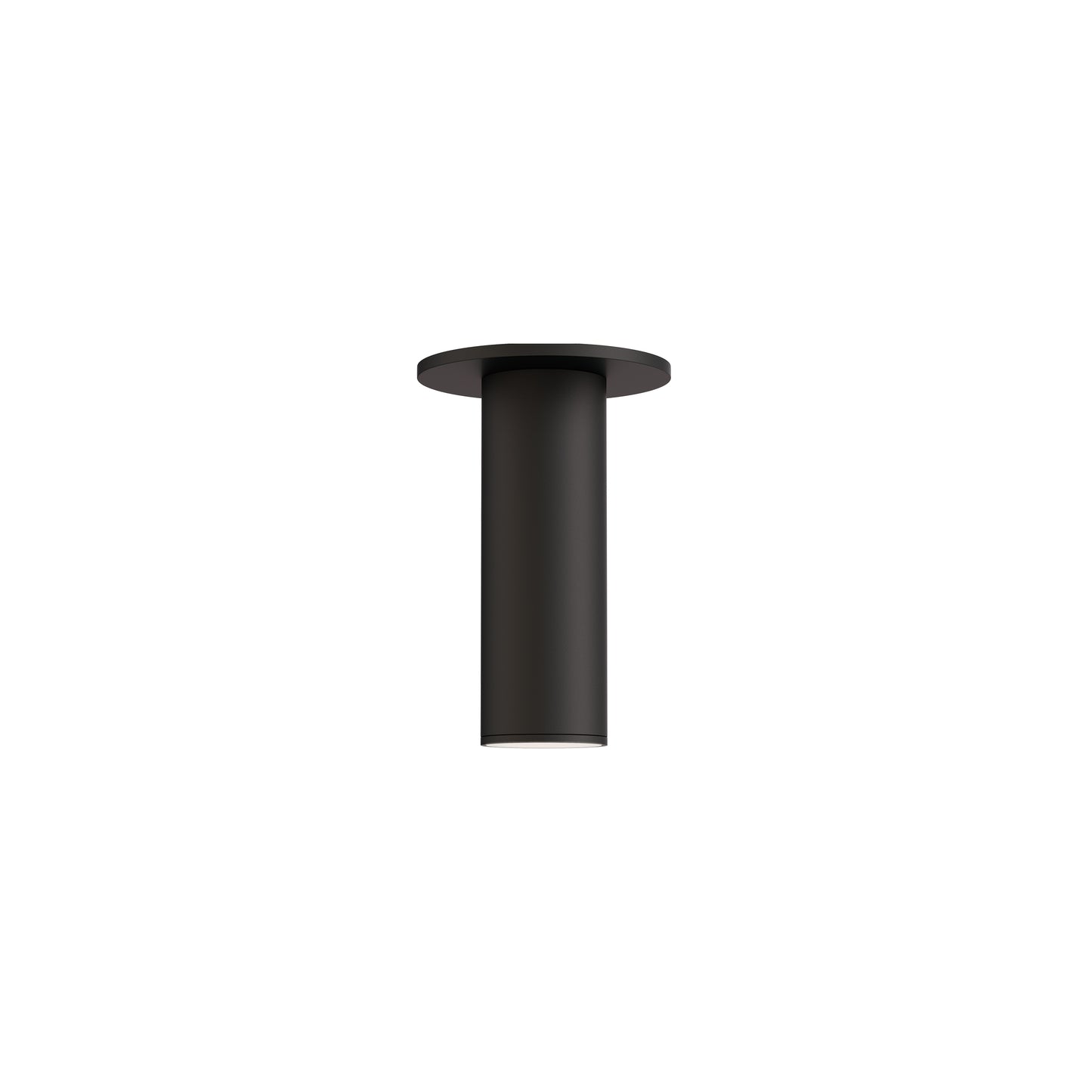 Calibro 7.5" LED Outdoor Flush Mount Architectural Bronze by Maxim Lighting