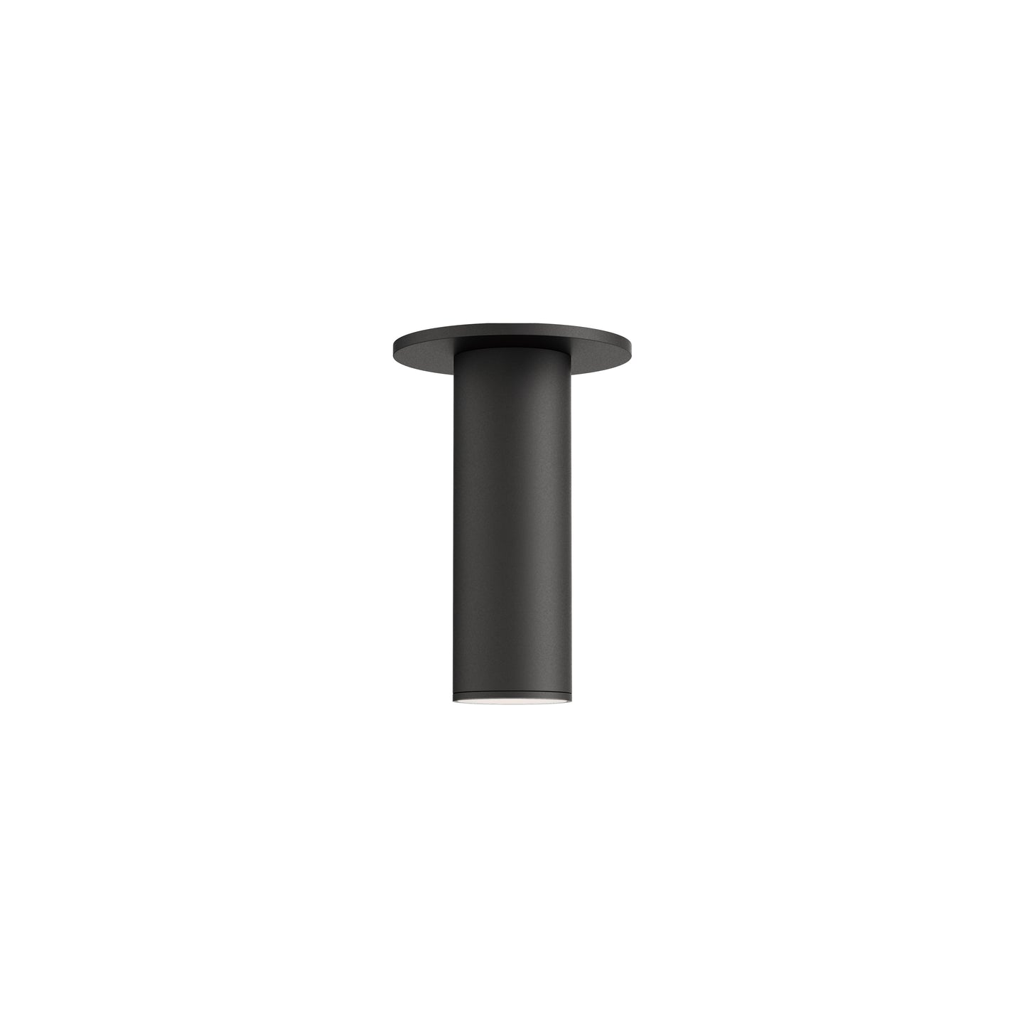 Calibro 7.5" LED Outdoor Flush Mount Black by Maxim Lighting