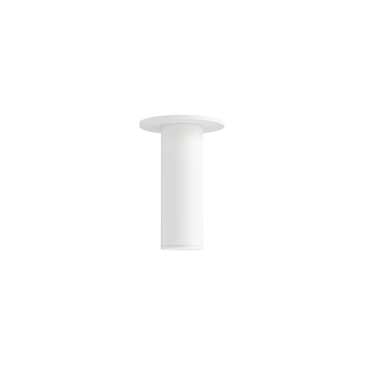 Calibro 7.5" LED Outdoor Flush Mount White by Maxim Lighting