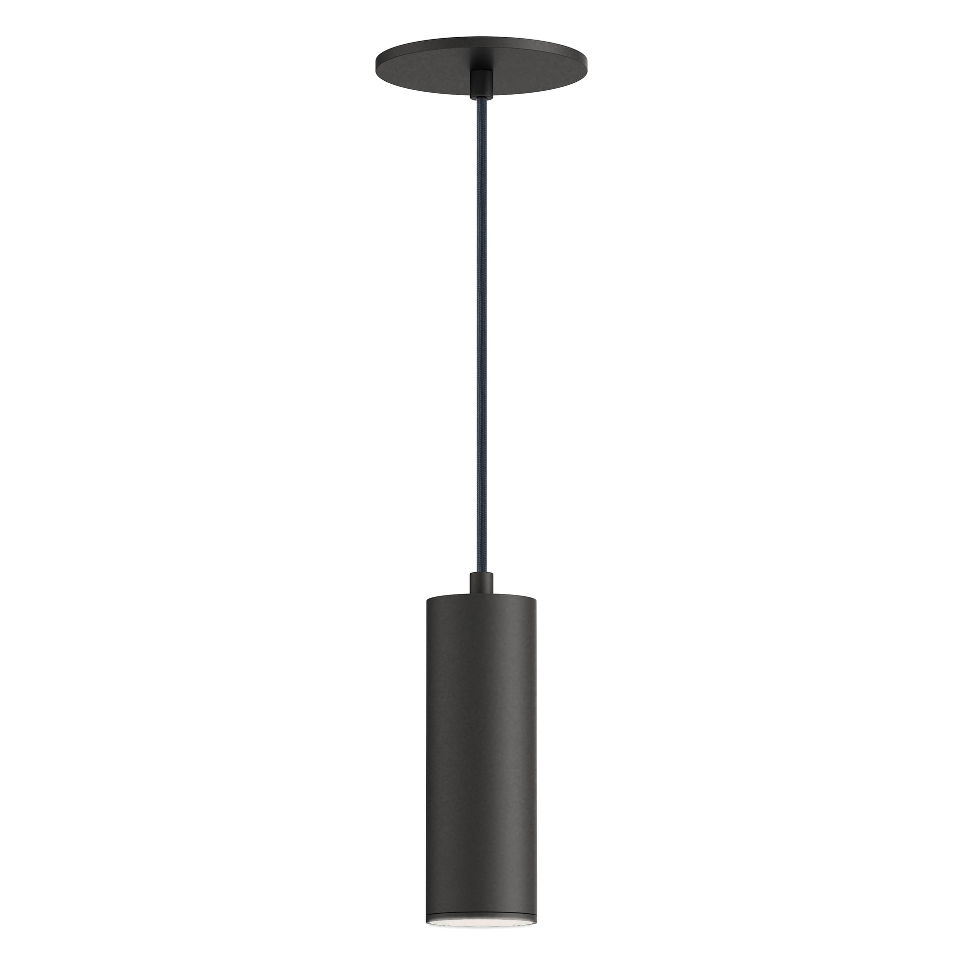 Calibro 7.5" LED Outdoor Pendant Black by Maxim Lighting