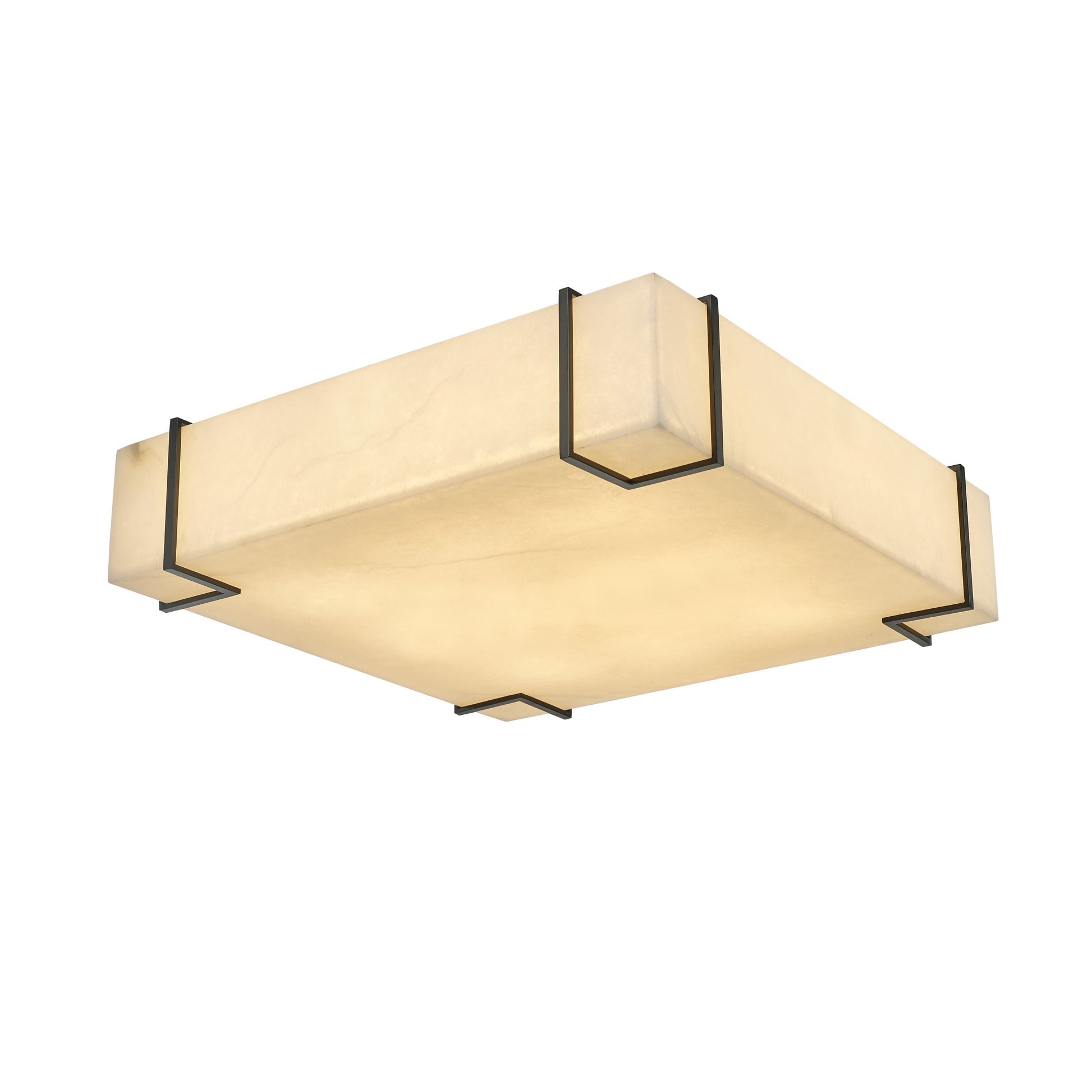 Madrid Flushmount 10-Light in Matt Black 8822BK by StarFire Crystal