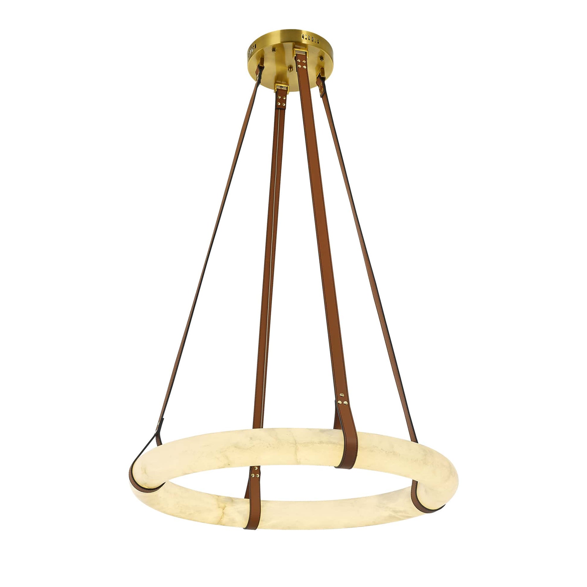 Madrid Pendant in Antique Brass
and Leather Strap 8825AB by StarFire Crystal