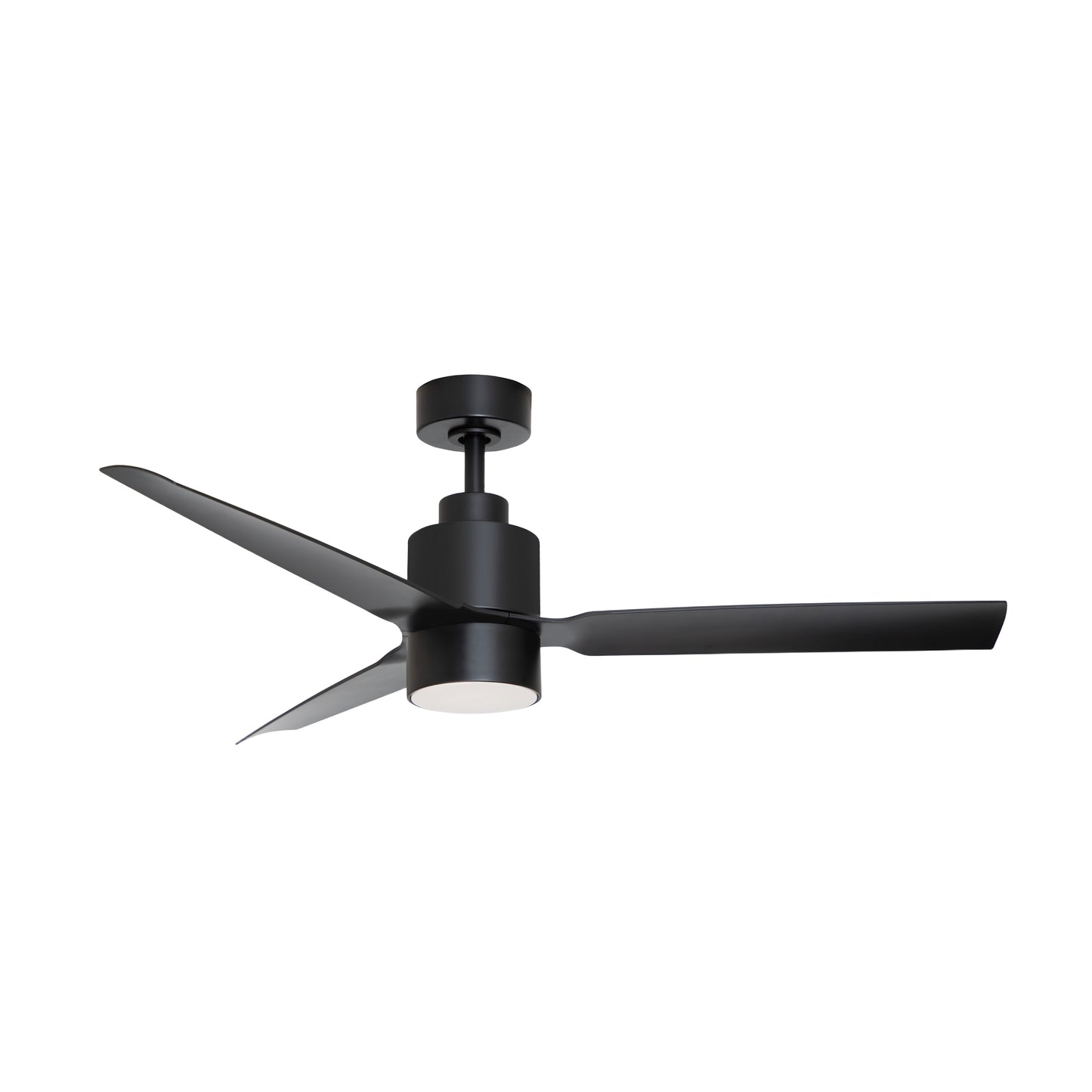 Falcon AC Damp 52" In/Out Fan w LED Light Kit Black by Maxim Lighting