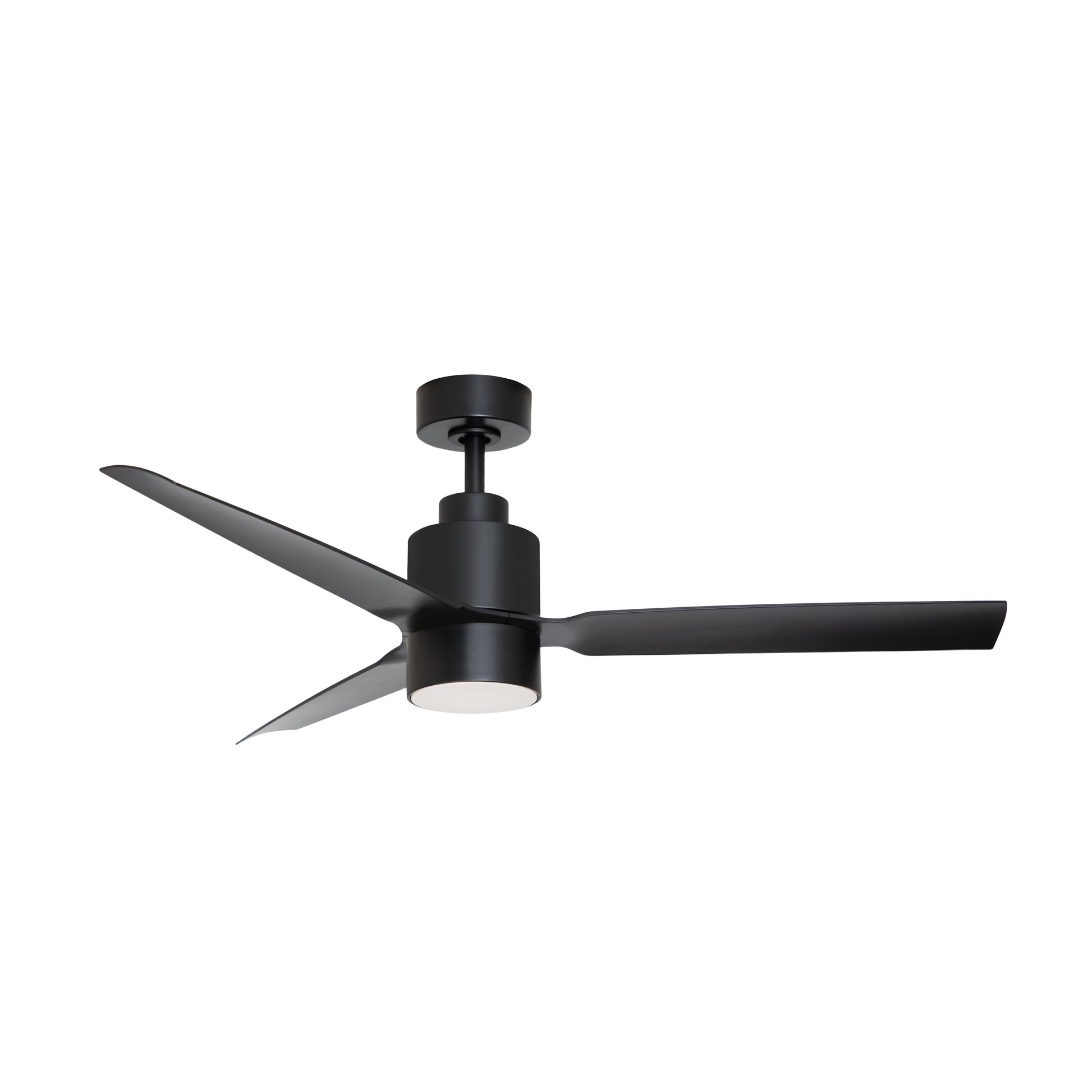 Falcon AC Damp 52" In/Out Fan w LED Light Kit Black by Maxim Lighting