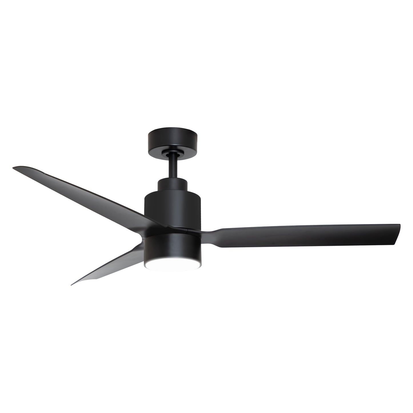 Falcon AC Damp 52" In/Out Fan w LED Light Kit Black by Maxim Lighting