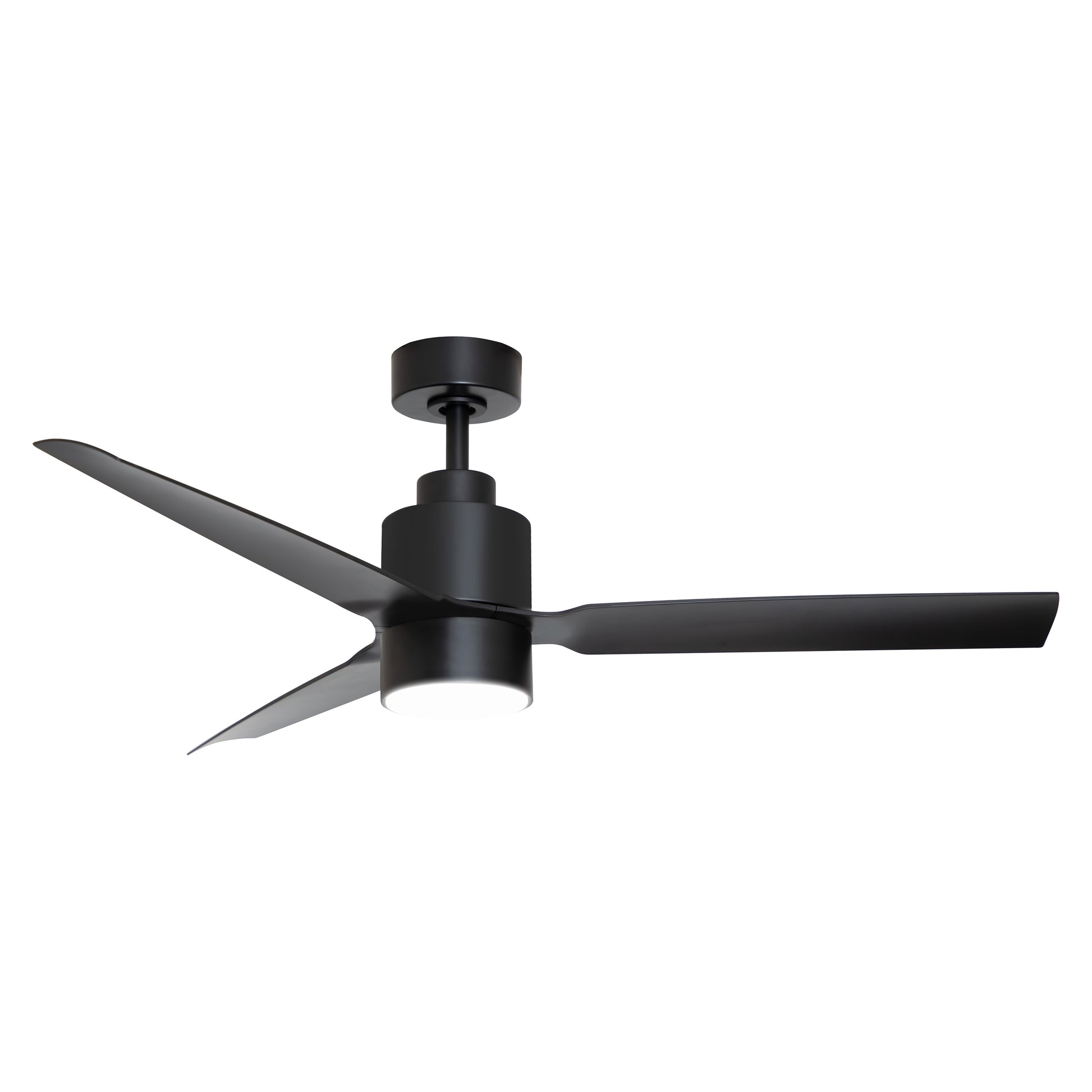 Falcon AC Damp 52" In/Out Fan w LED Light Kit Black by Maxim Lighting