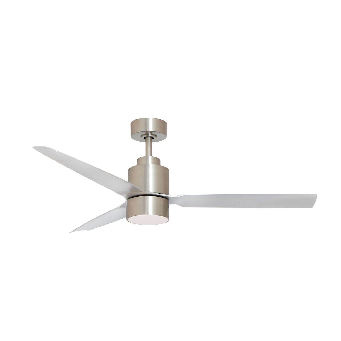 Falcon AC Damp 52" In/Out Fan w LED Light Kit Satin Nickel by Maxim Lighting