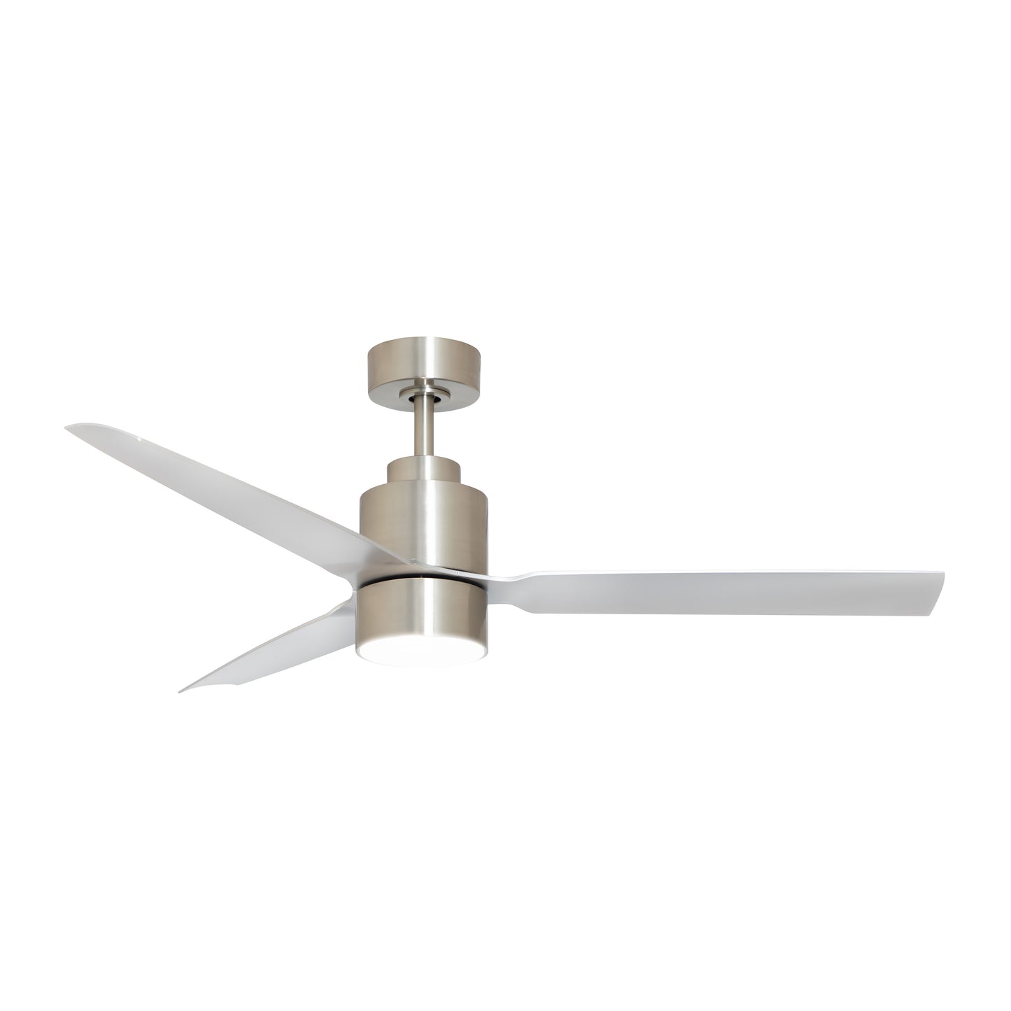 Falcon AC Damp 52" In/Out Fan w LED Light Kit Satin Nickel by Maxim Lighting