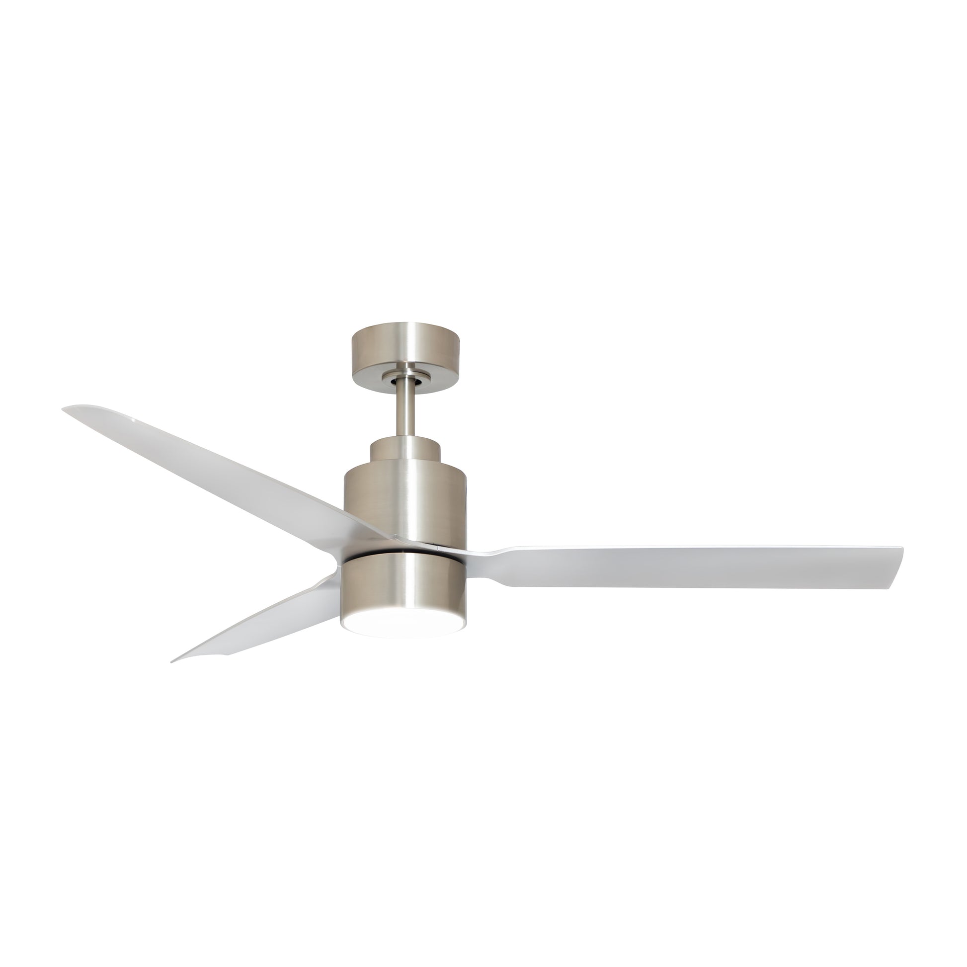 Falcon AC Damp 52" In/Out Fan w LED Light Kit Satin Nickel by Maxim Lighting