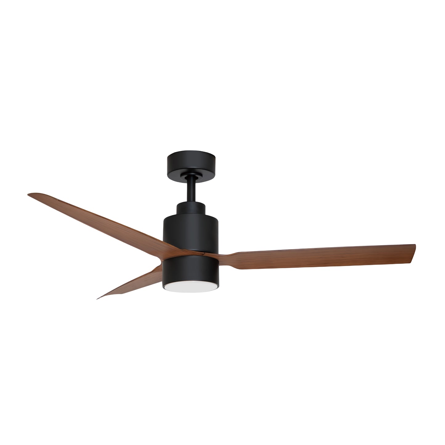 Falcon DC 52" Indoor/Outdoor Fan w LED Light Kit Black/Walnut by Maxim Lighting