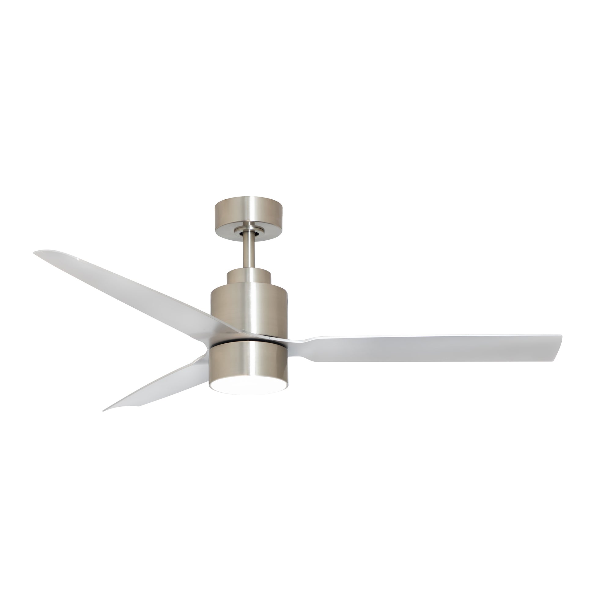 Falcon DC 52" Indoor/Outdoor Fan w LED Light Kit Satin Nickel by Maxim Lighting