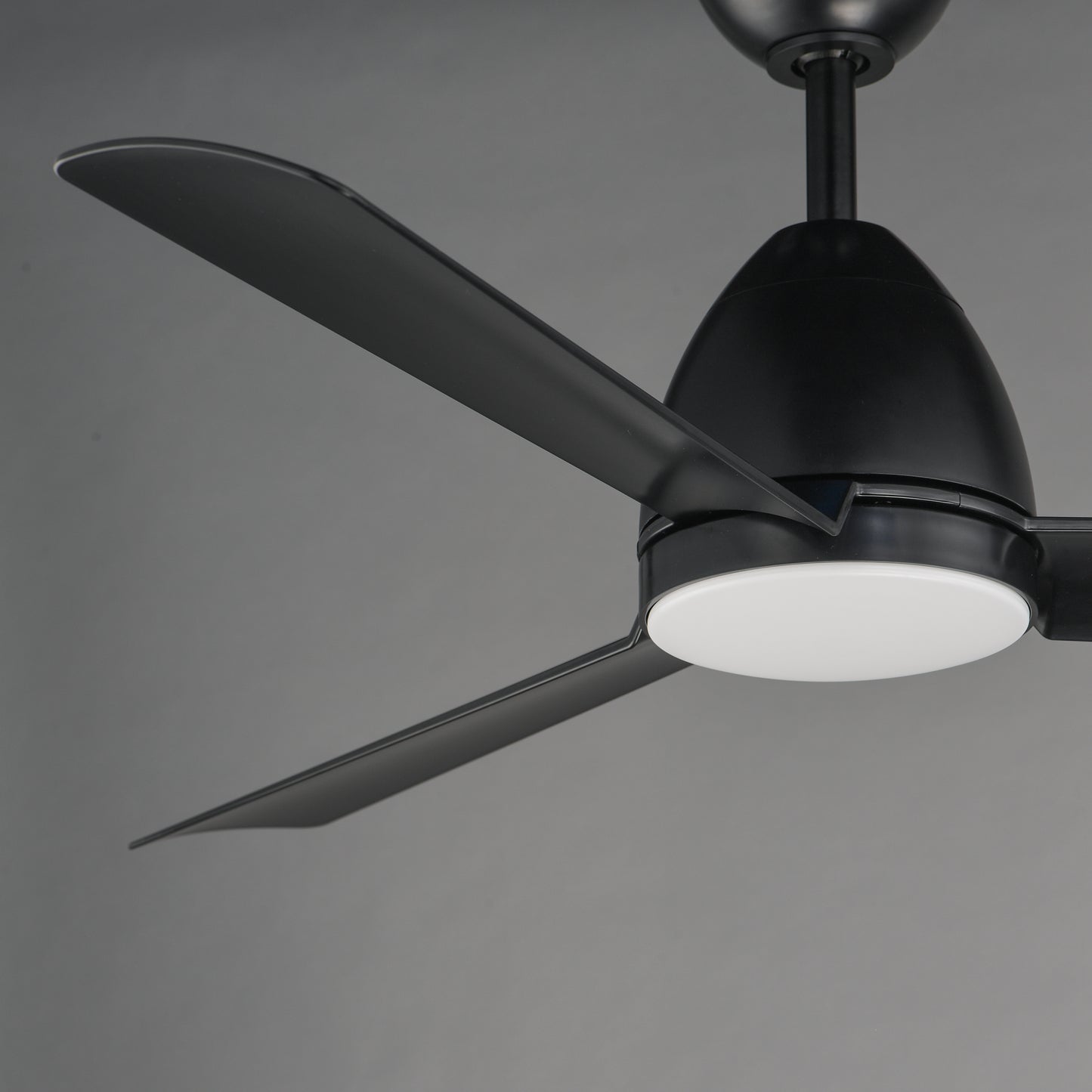 Seaborne 52" Marine Grade Fan w LED Light Kit Black by Maxim Lighting
