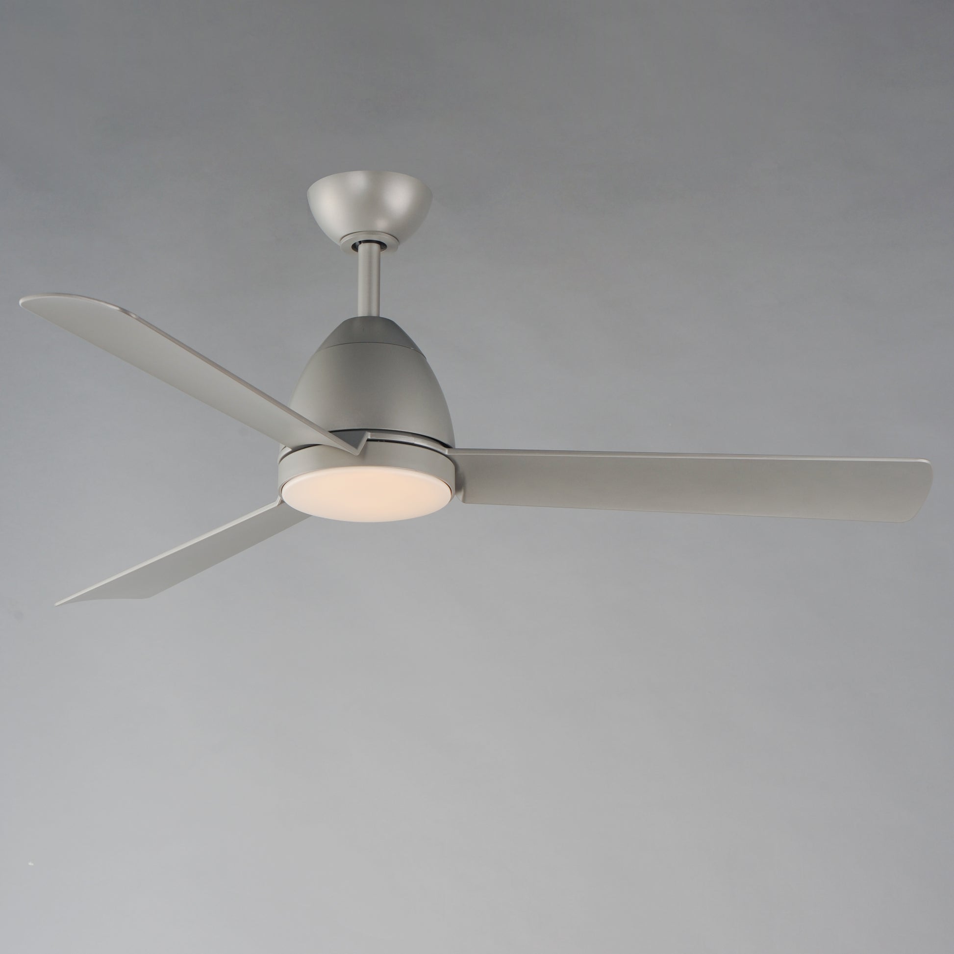 Seaborne 52" Marine Grade Fan w LED Light Kit Satin Nickel by Maxim Lighting