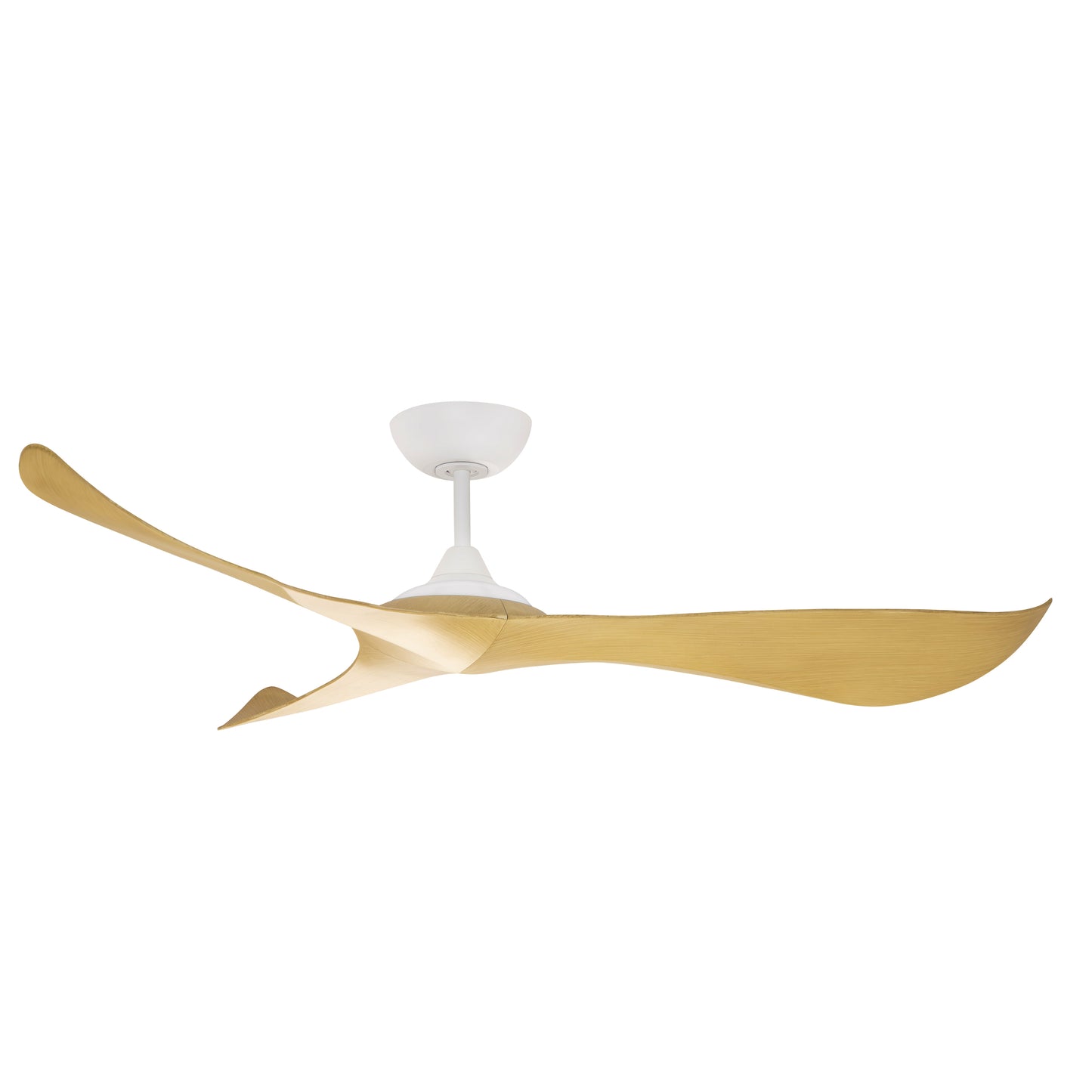 Keanu 56" Indoor/Outdoor Fan Matte White/Teak by Maxim Lighting