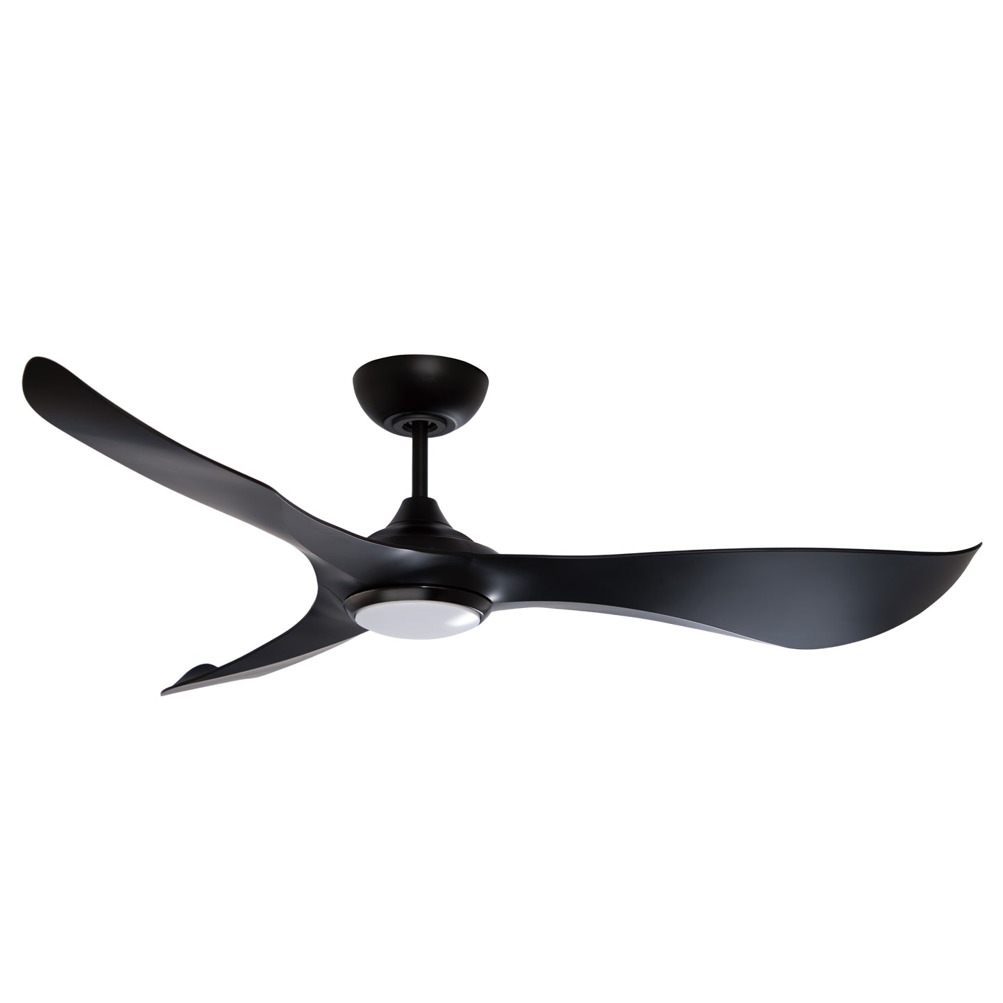 Keanu 56" Indoor/Outdoor Fan w LED Light Kit White/Black by Maxim Lighting