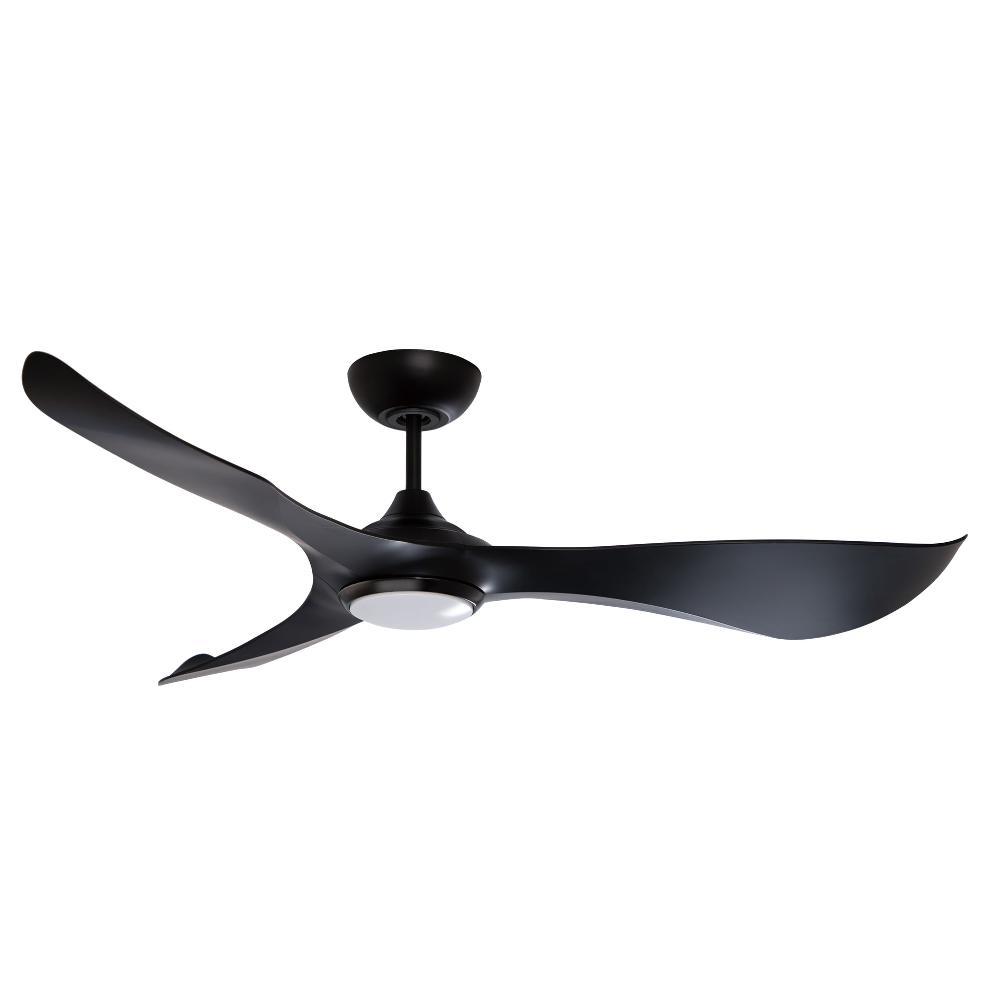 Keanu 56" Indoor/Outdoor Fan w LED Light Kit White/Black by Maxim Lighting