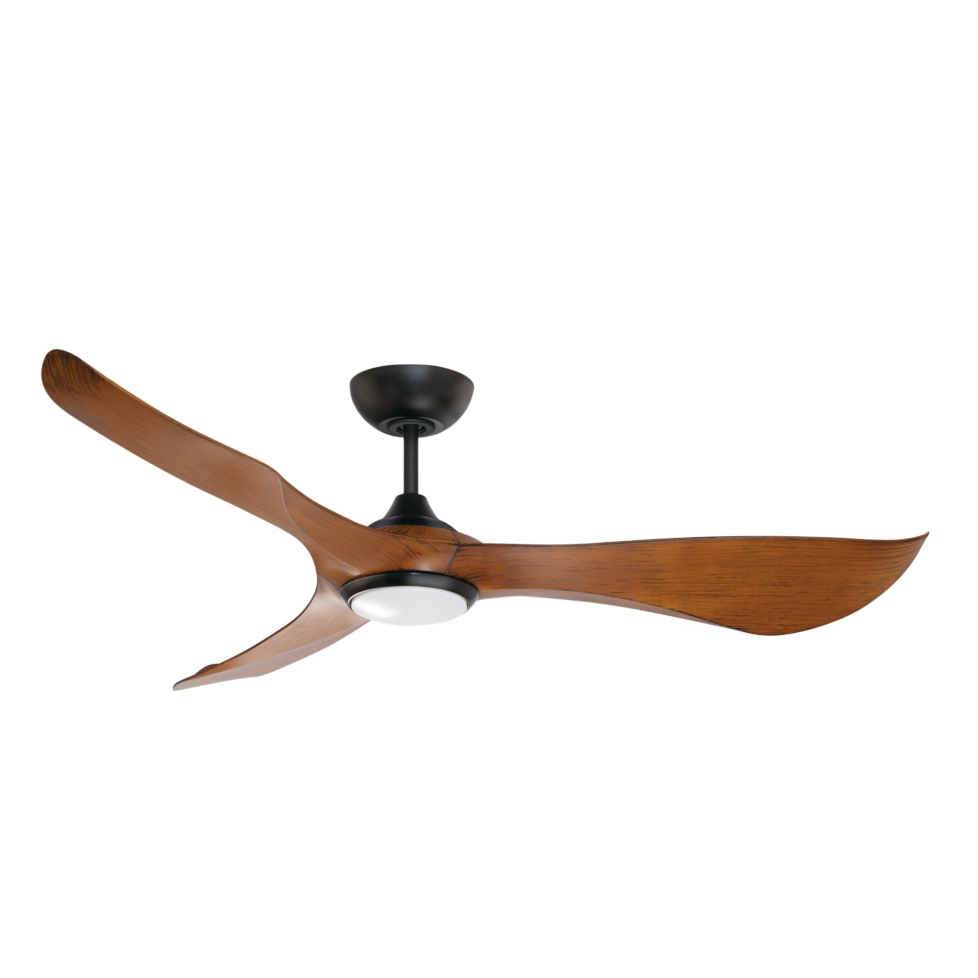 Keanu 56" Indoor/Outdoor Fan w LED Light Kit Black/Walnut by Maxim Lighting