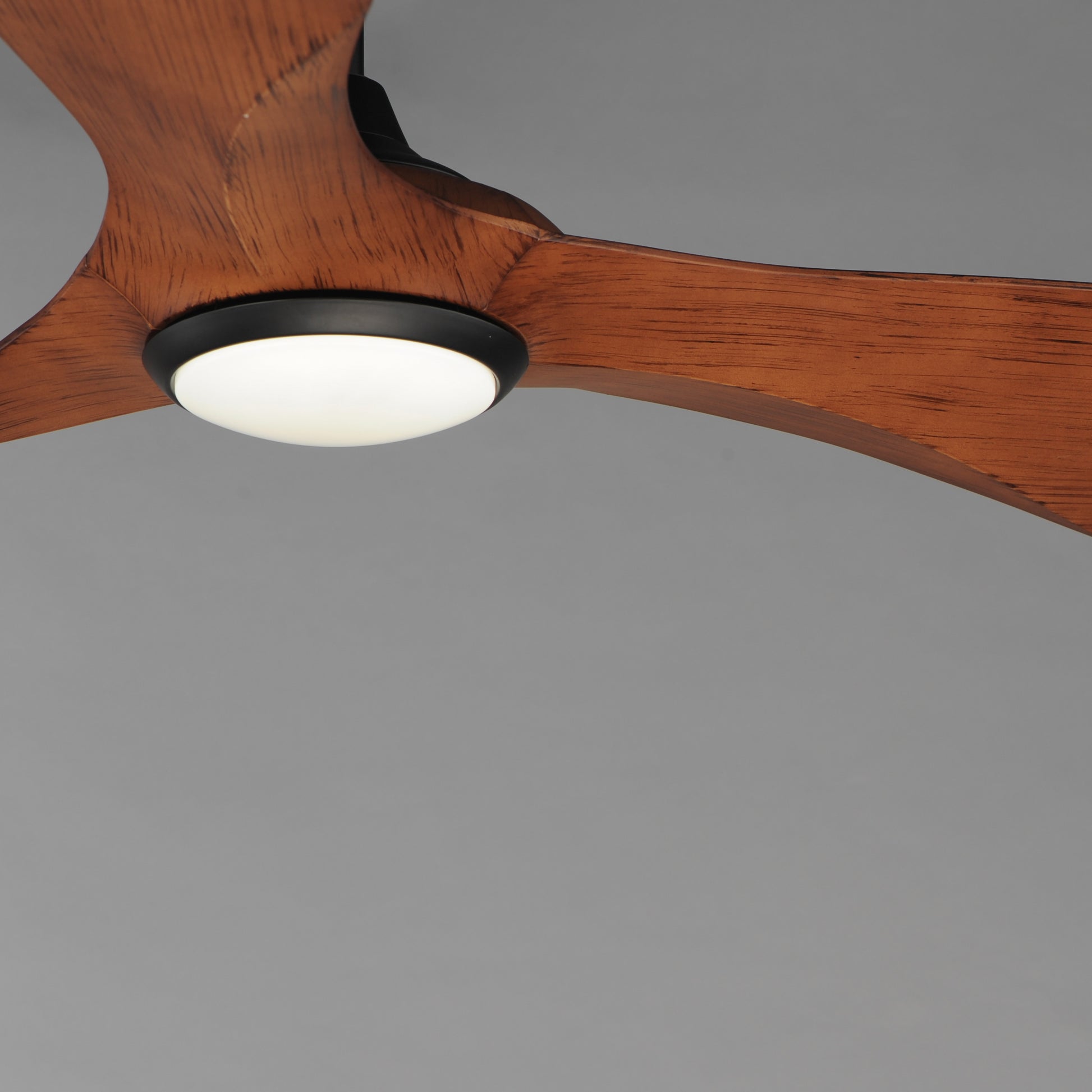Keanu 56" Indoor/Outdoor Fan w LED Light Kit Black/Walnut by Maxim Lighting