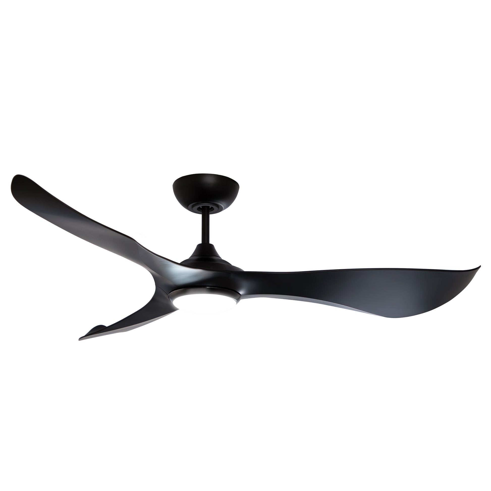 Keanu 56" Indoor/Outdoor Fan w LED Light Kit White/Black by Maxim Lighting
