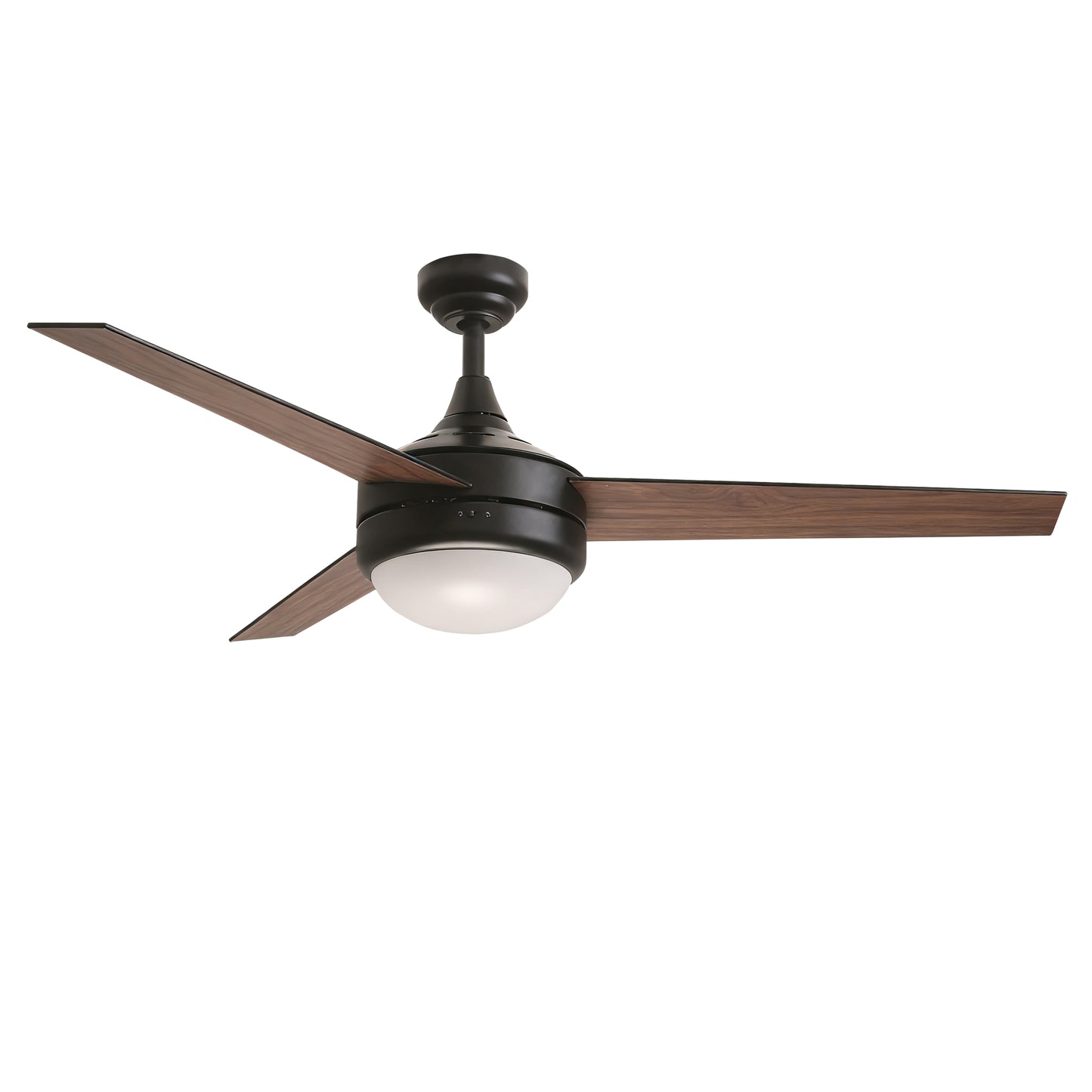 Trio 52" 3-Blade Fan Black by Maxim Lighting