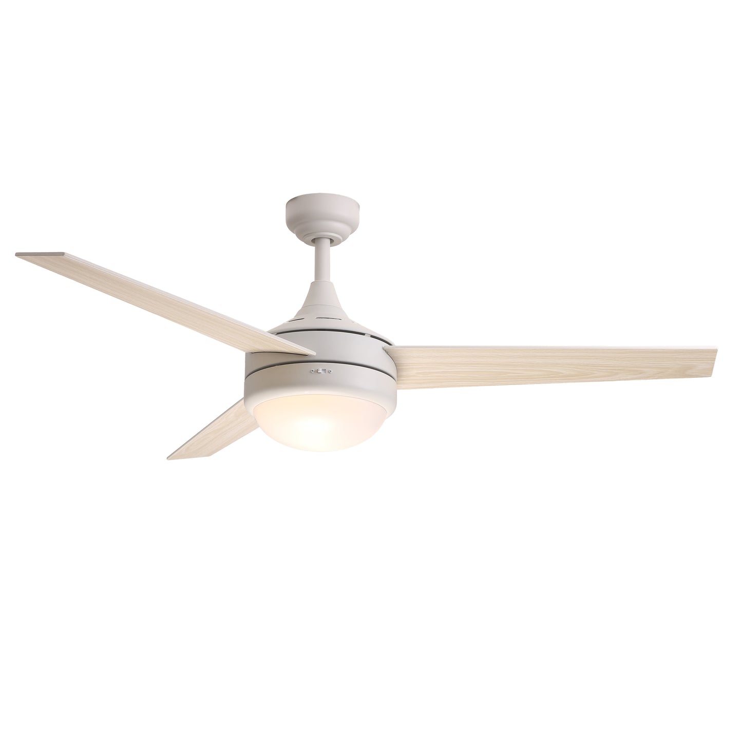 Trio 52" 3-Blade Fan Matte White by Maxim Lighting