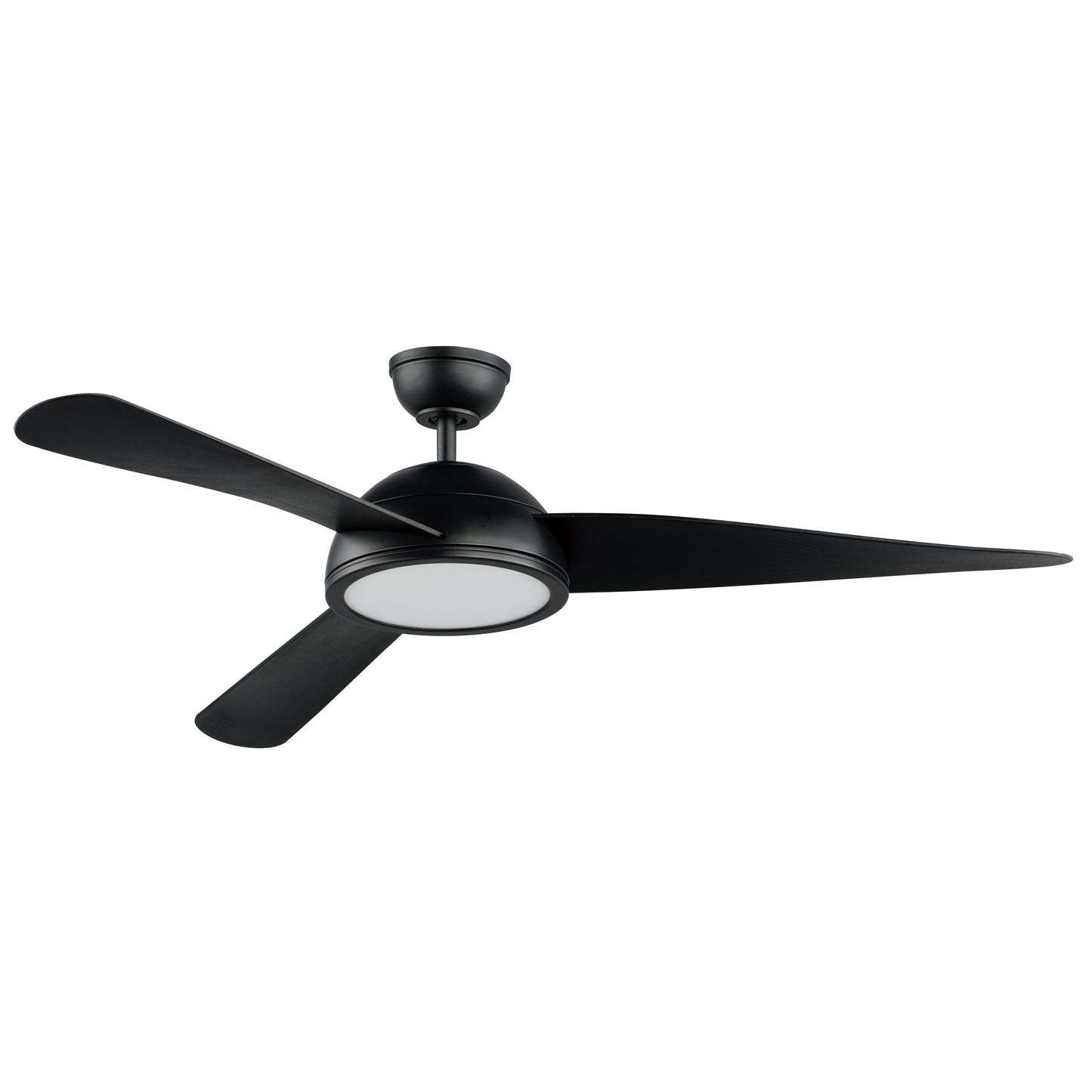 Cupola 52" Black LED Fan Black by Maxim Lighting