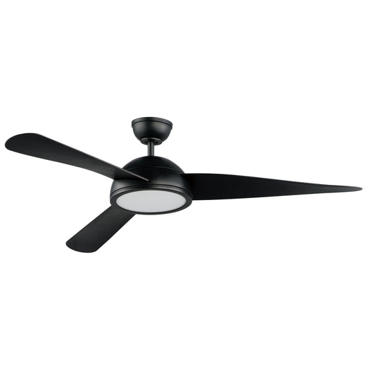 Cupola 52" Black LED Fan Black by Maxim Lighting