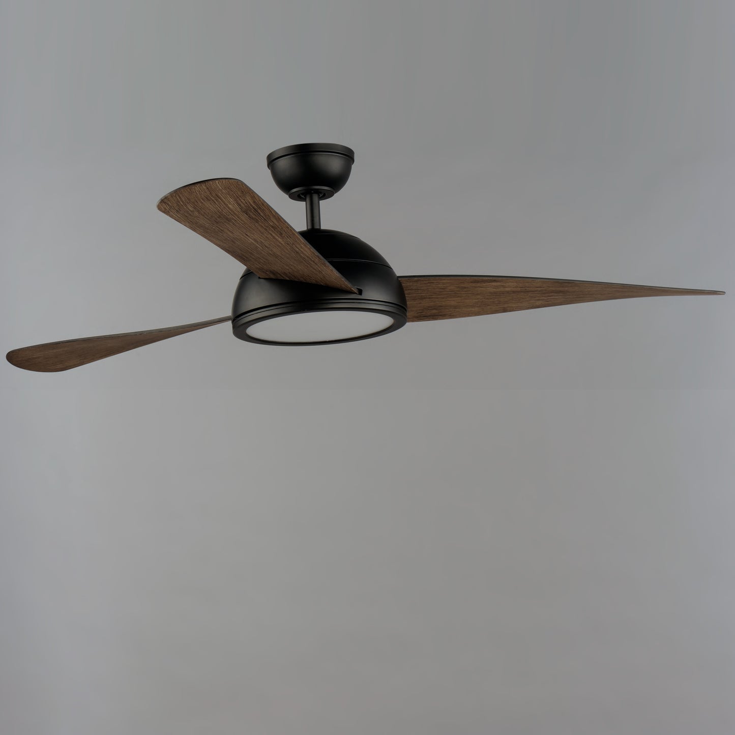 Cupola 52" Bronze LED Fan Walnut Blades Oil Rubbed Bronze by Maxim Lighting
