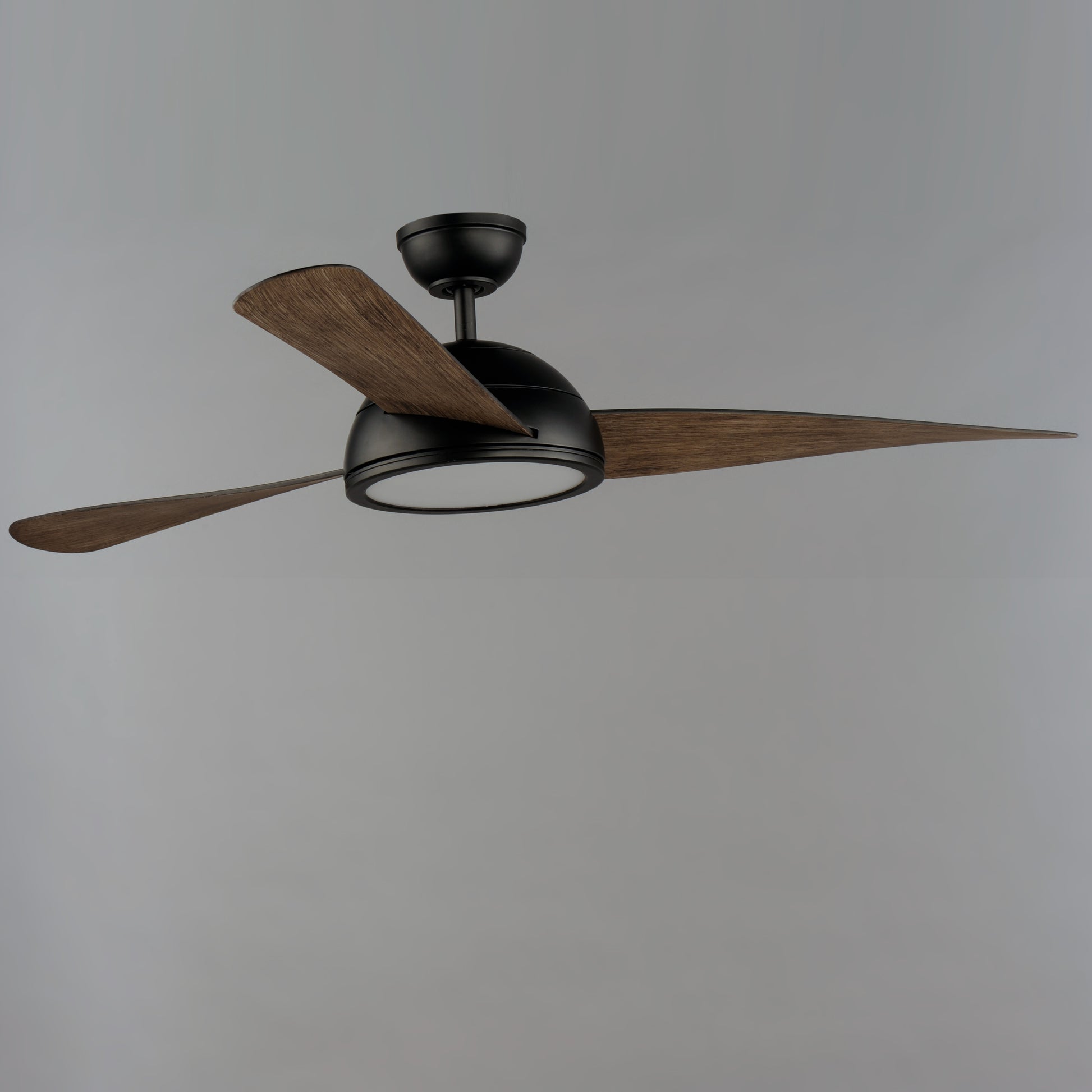 Cupola 52" Bronze LED Fan Walnut Blades Oil Rubbed Bronze by Maxim Lighting