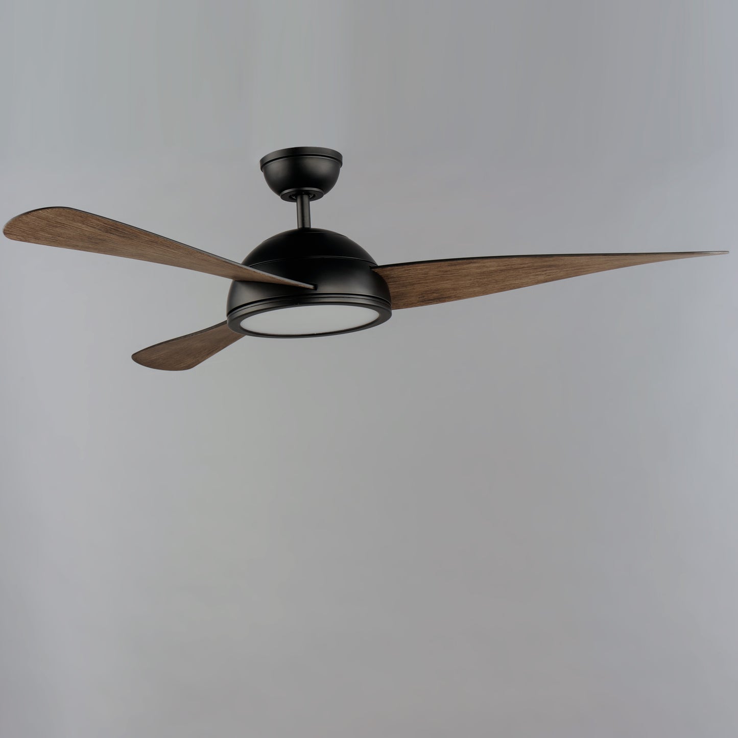 Cupola 52" Bronze LED Fan Walnut Blades Oil Rubbed Bronze by Maxim Lighting