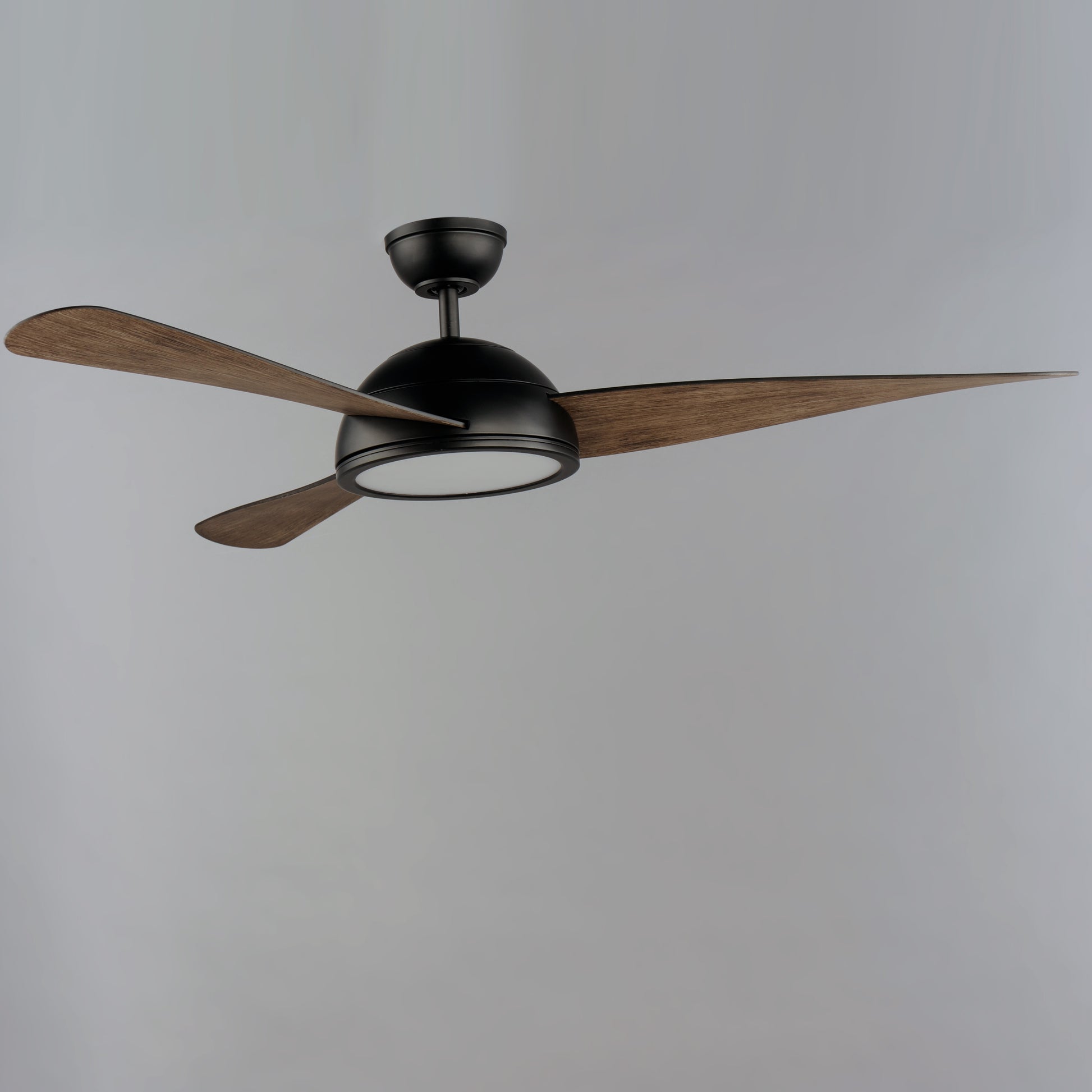 Cupola 52" Bronze LED Fan Walnut Blades Oil Rubbed Bronze by Maxim Lighting