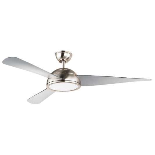 Cupola 52" Nickel LED Fan Satin Nickel by Maxim Lighting
