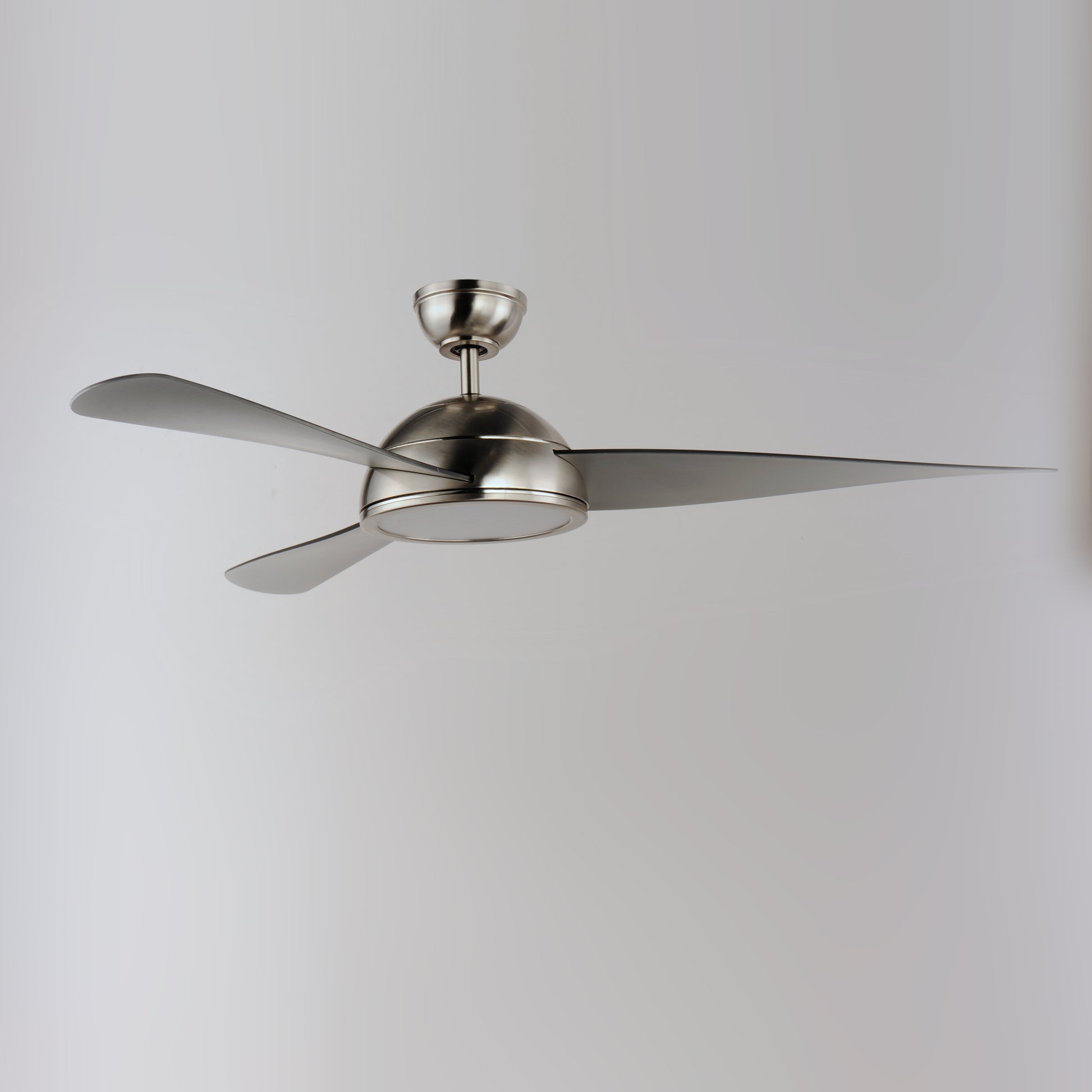 Cupola 52" Nickel LED Fan Satin Nickel by Maxim Lighting
