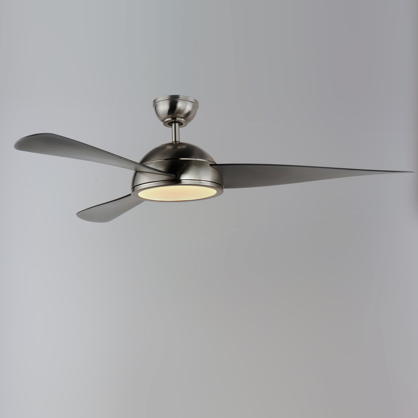 Cupola 52" Nickel LED Fan Satin Nickel by Maxim Lighting