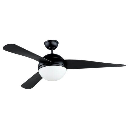 Cupola 52" Black Fan 2-Light LED Black by Maxim Lighting