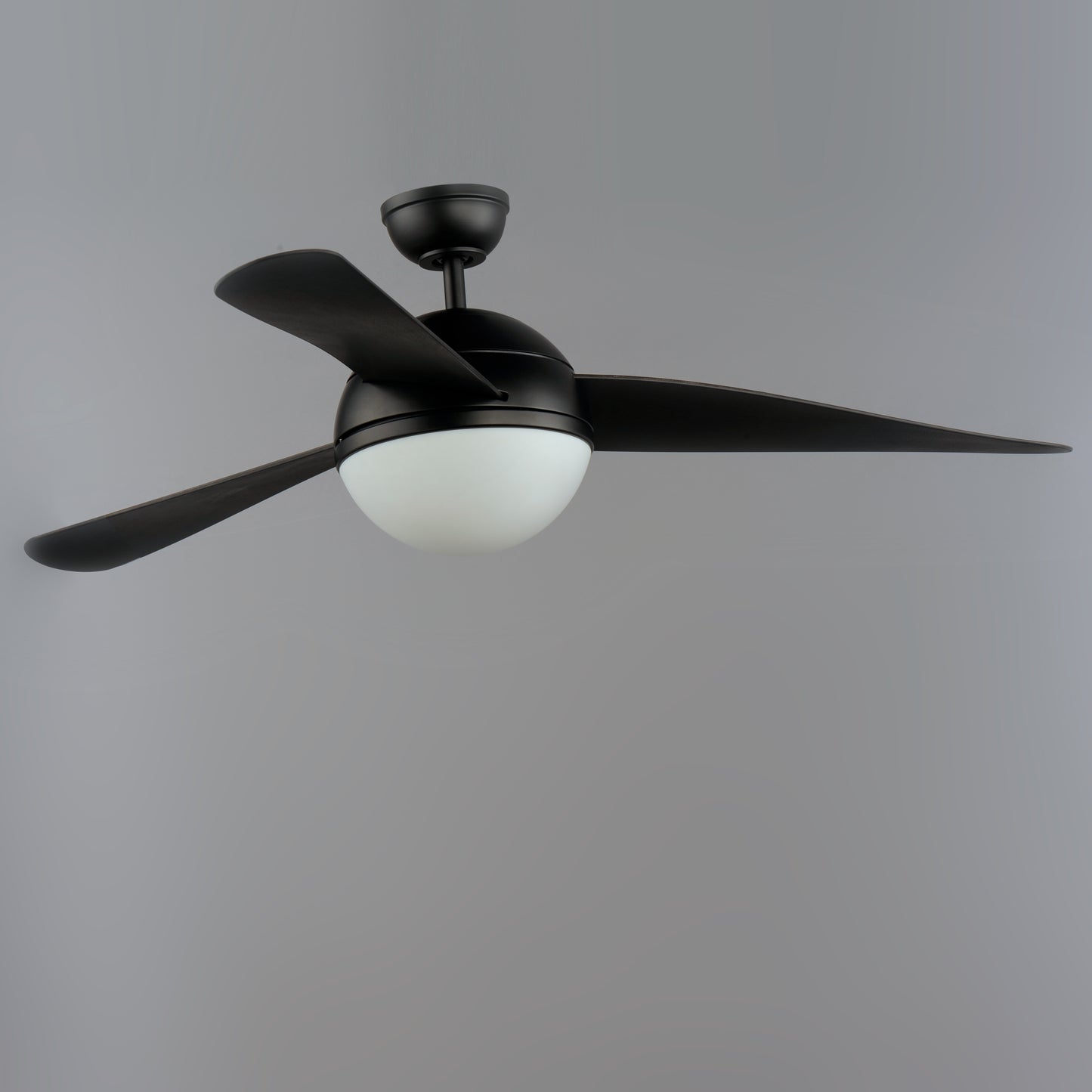 Cupola 52" Black Fan 2-Light LED Black by Maxim Lighting