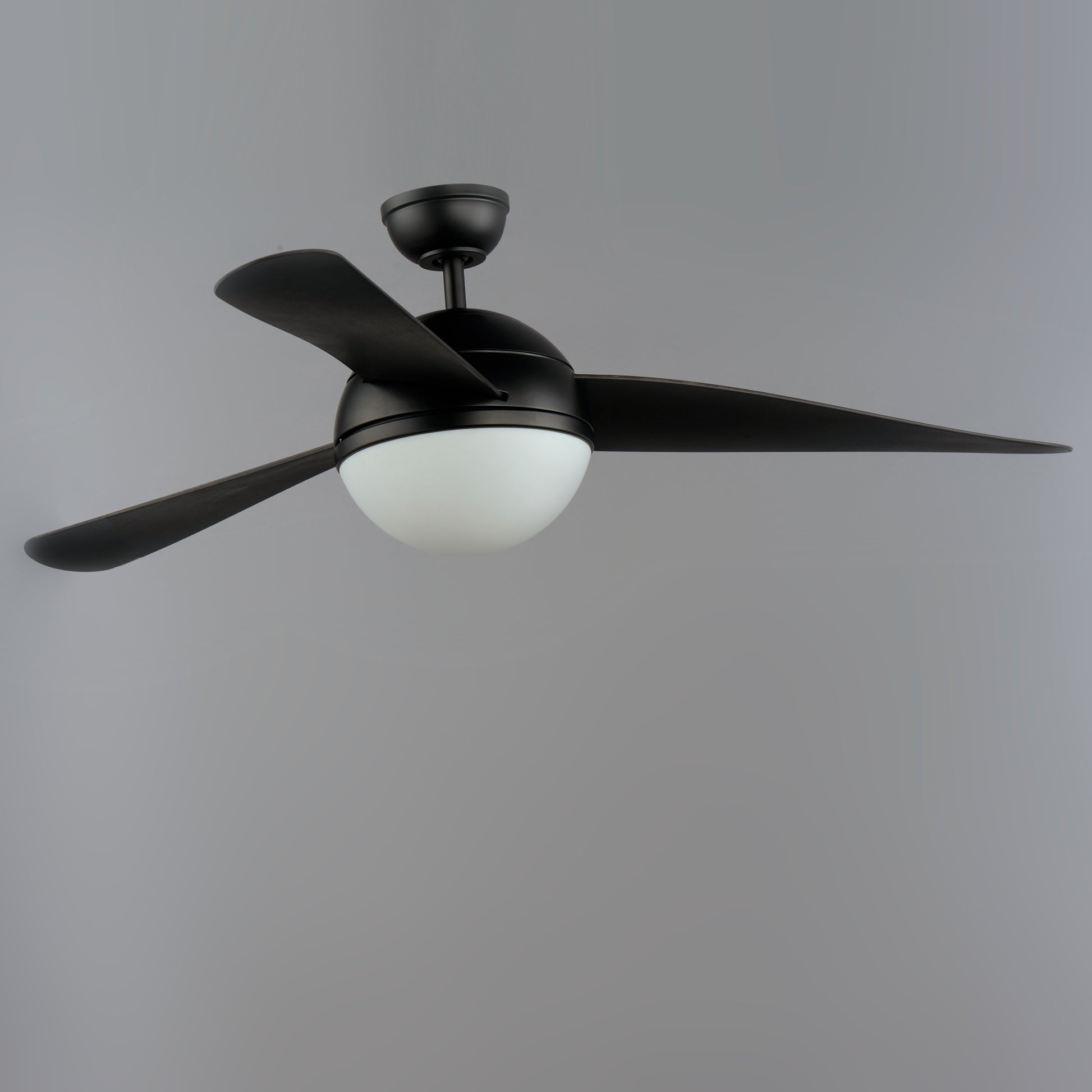 Cupola 52" Black Fan 2-Light LED Black by Maxim Lighting