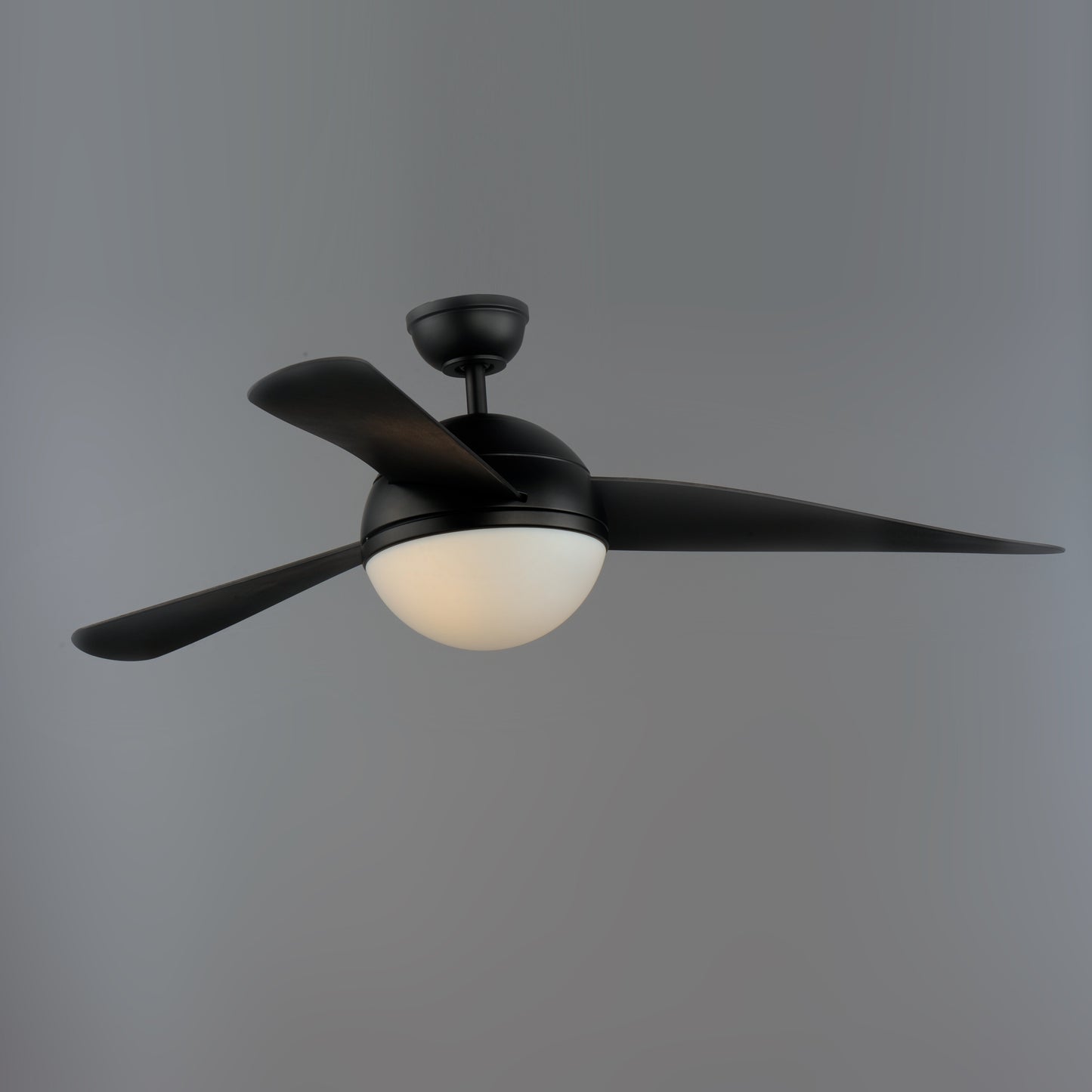 Cupola 52" Black Fan 2-Light LED Black by Maxim Lighting