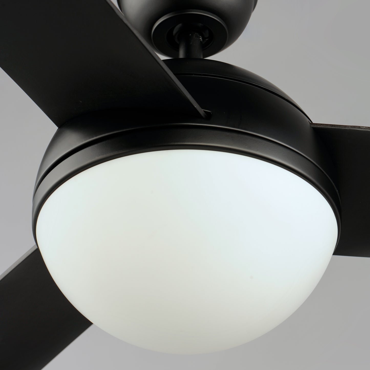 Cupola 52" Black Fan 2-Light LED Black by Maxim Lighting