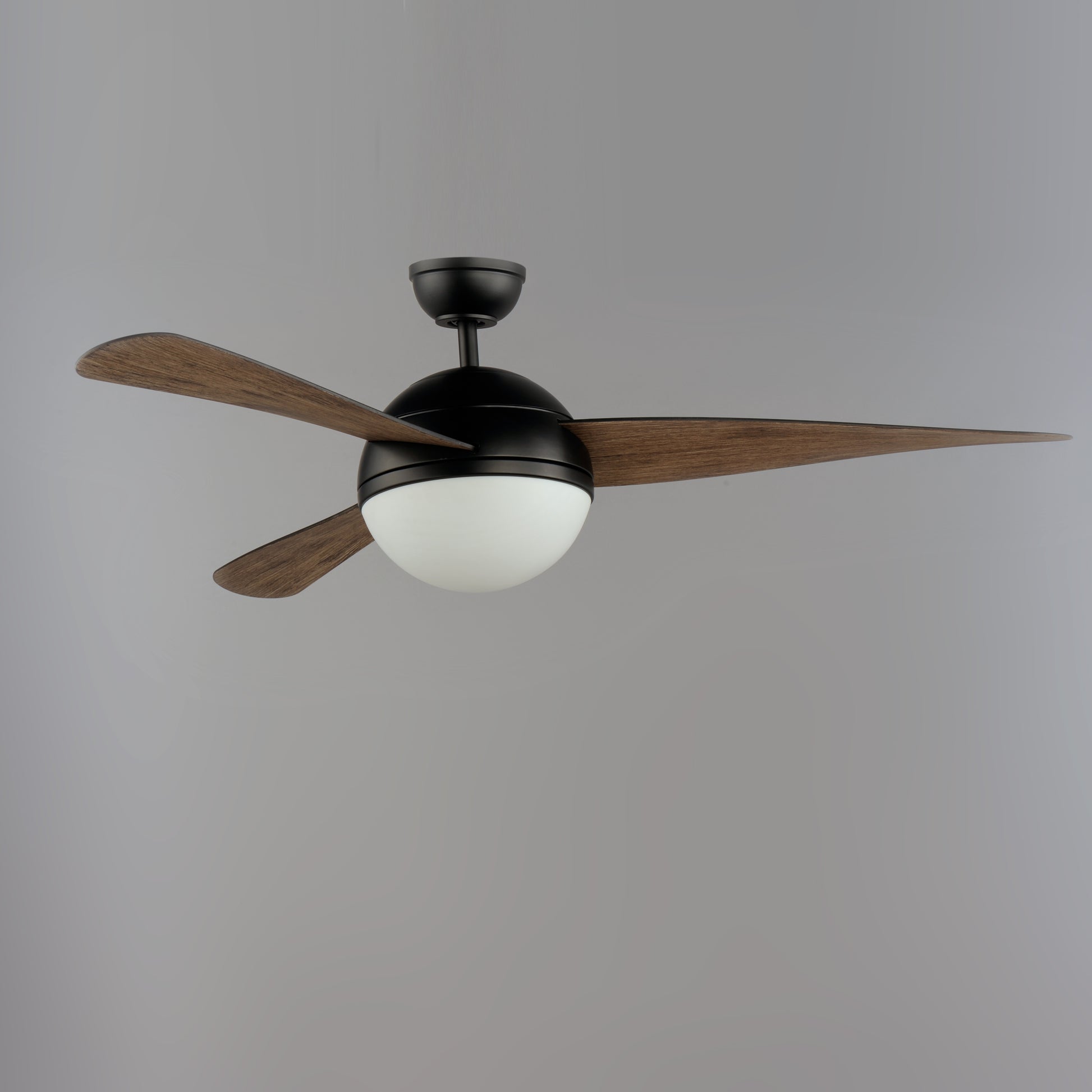 Cupola 52" Bronze Fan 2-Light LED Walnut Blades Oil Rubbed Bronze by Maxim Lighting