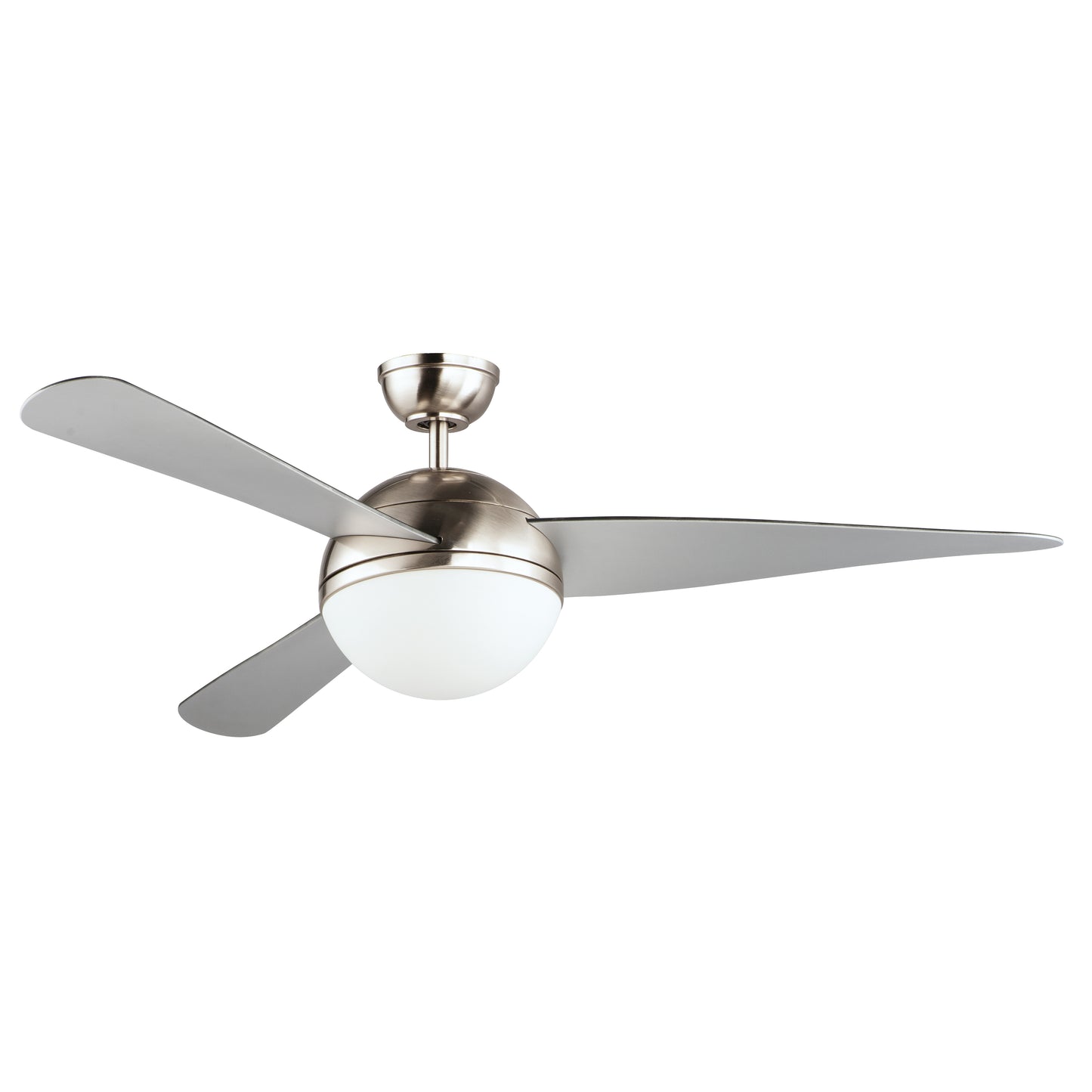 Cupola 52" Nickel Fan 2-Light LED Satin Nickel by Maxim Lighting