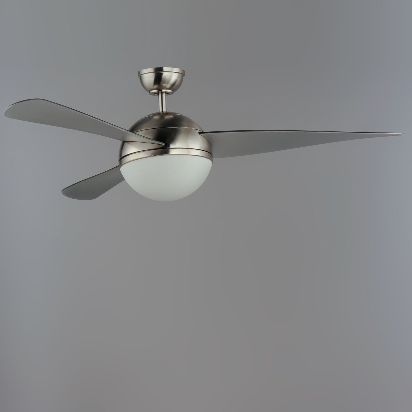 Cupola 52" Nickel Fan 2-Light LED Satin Nickel by Maxim Lighting