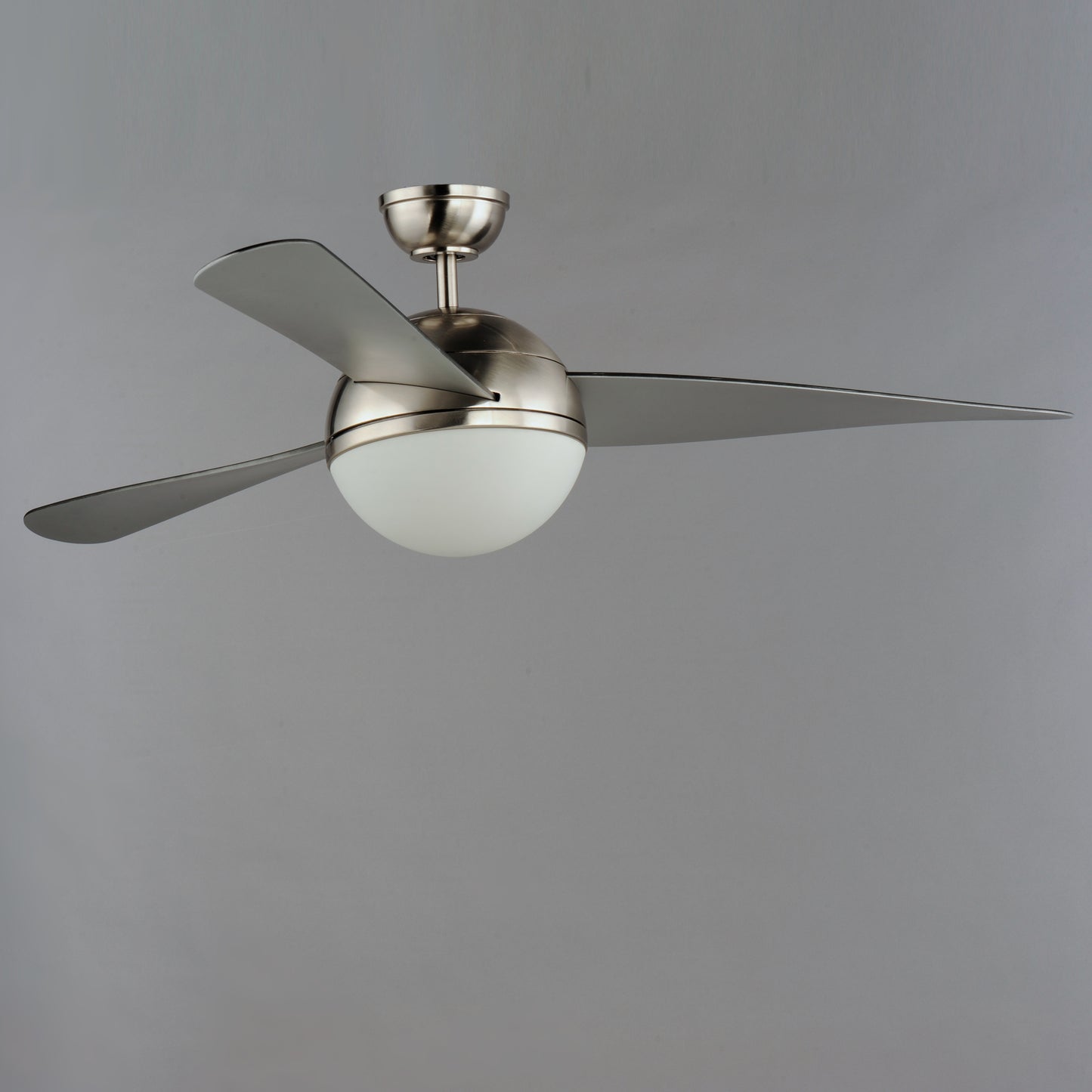 Cupola 52" Nickel Fan 2-Light LED Satin Nickel by Maxim Lighting