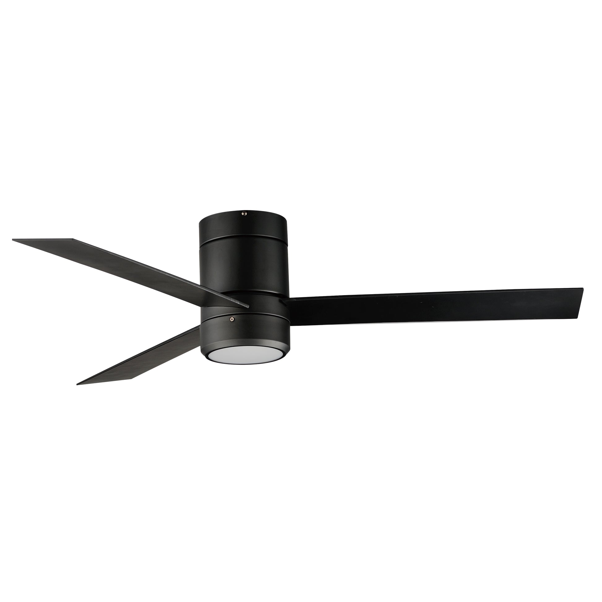 Tanker 52" 3-Blade Hugger Fan w LED Light Kit Black by Maxim Lighting