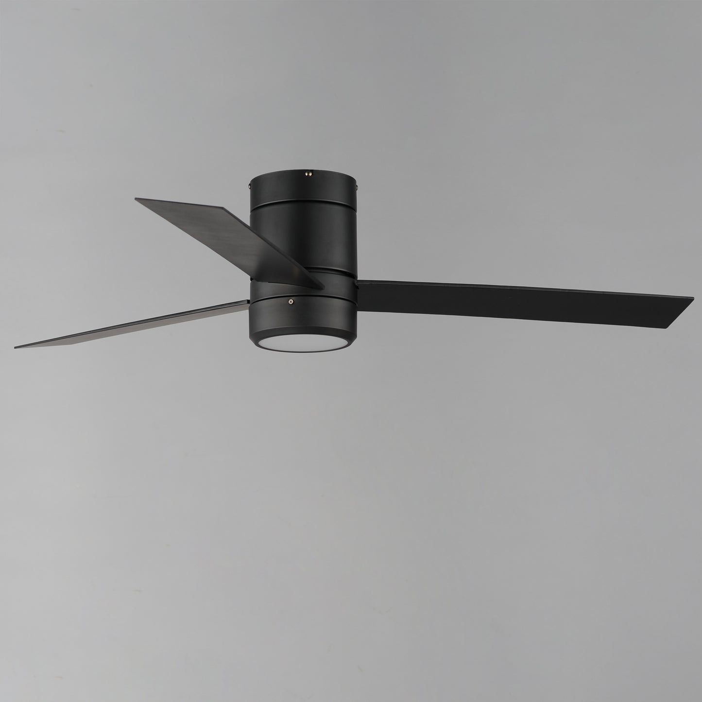 Tanker 52" 3-Blade Hugger Fan w LED Light Kit Black by Maxim Lighting