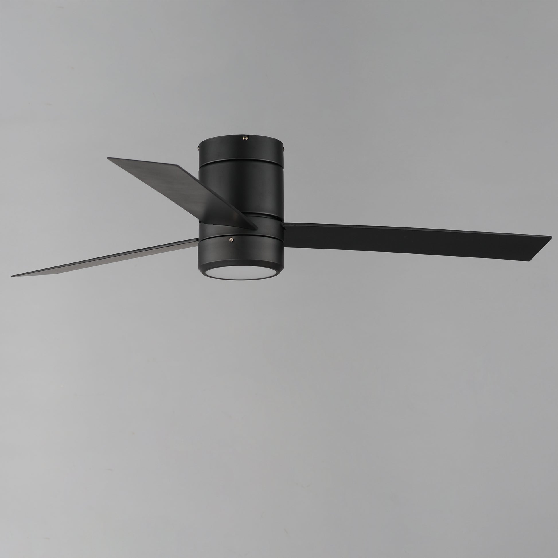 Tanker 52" 3-Blade Hugger Fan w LED Light Kit Black by Maxim Lighting
