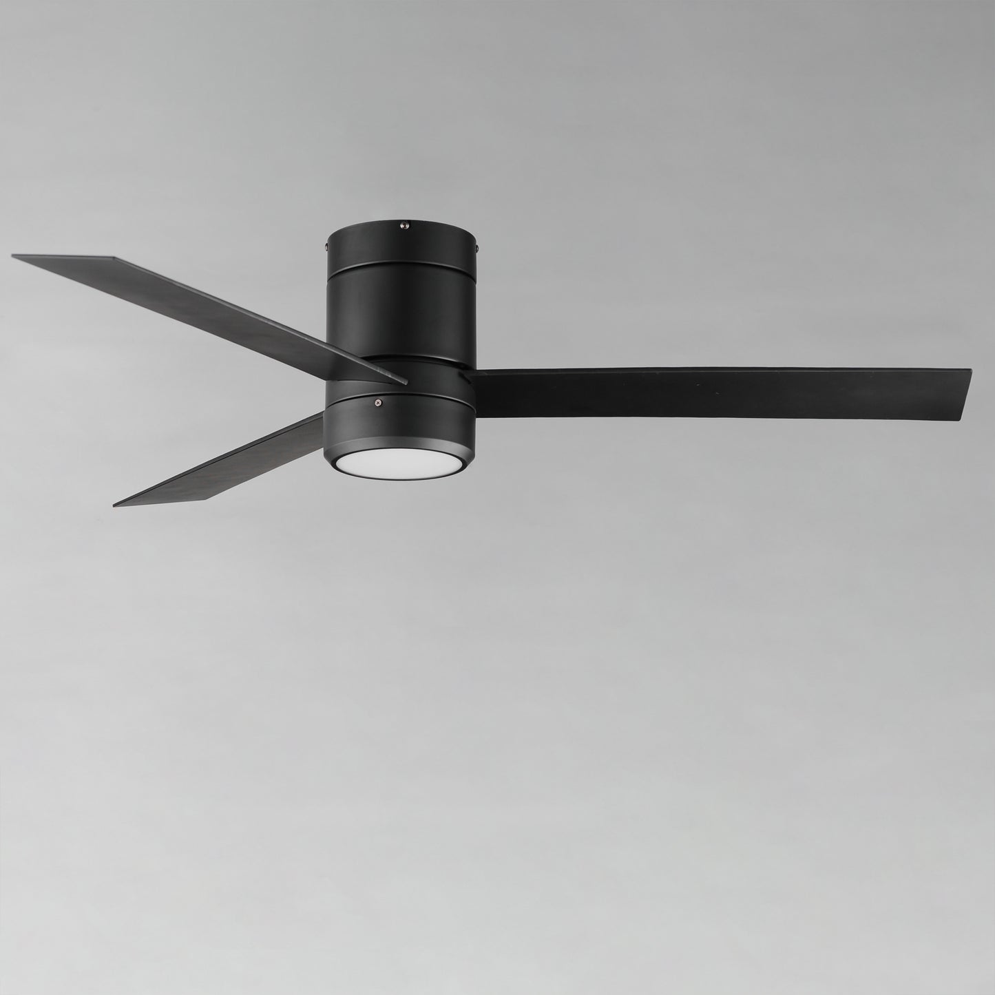 Tanker 52" 3-Blade Hugger Fan w LED Light Kit Black by Maxim Lighting