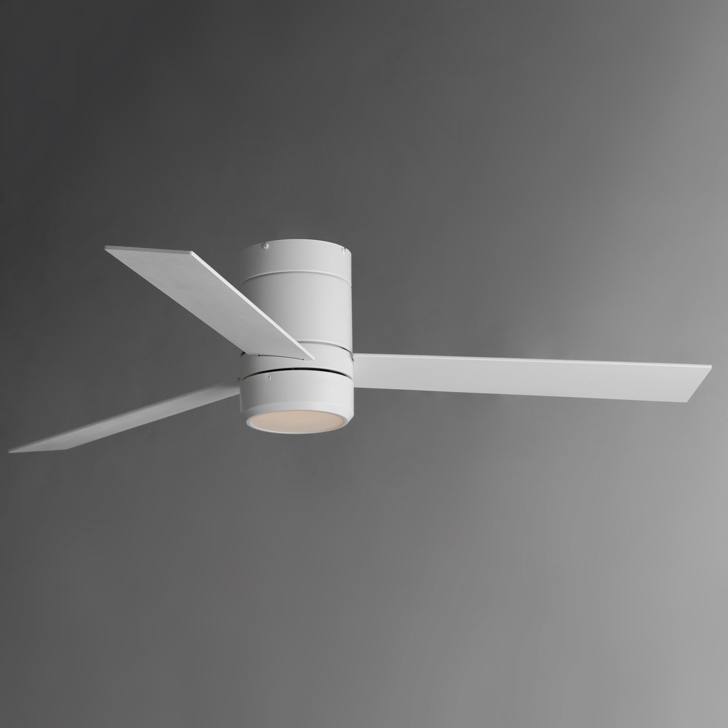 Tanker 52" 3-Blade Hugger Fan w LED Light Kit Matte White by Maxim Lighting