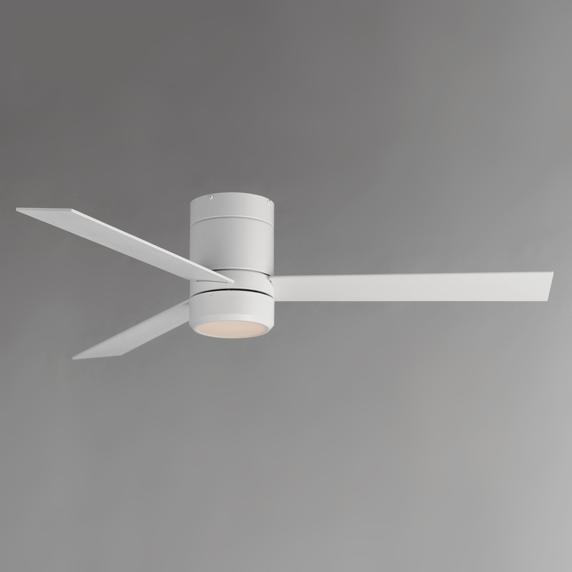 Tanker 52" 3-Blade Hugger Fan w LED Light Kit Matte White by Maxim Lighting