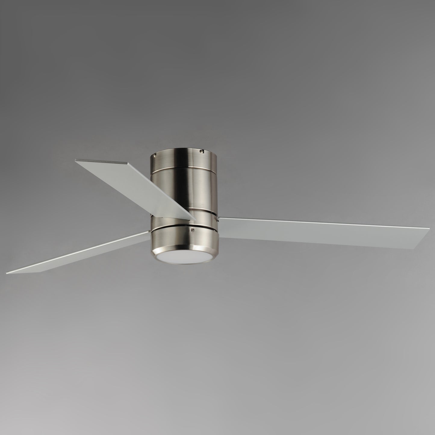 Tanker 52" 3-Blade Hugger Fan w LED Light Kit Satin Nickel by Maxim Lighting